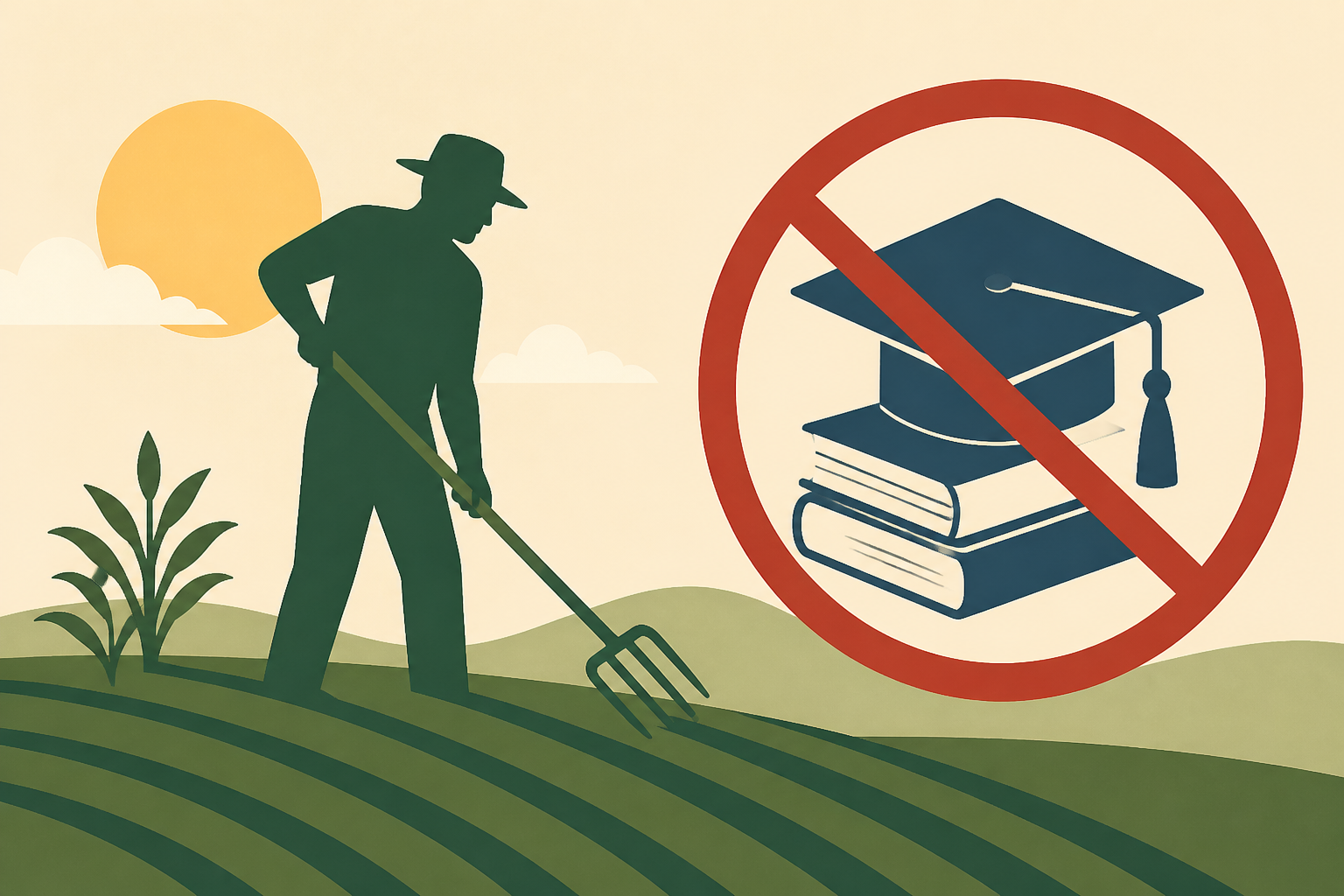 Warren Buffett’s son worked on a farm instead of going to college