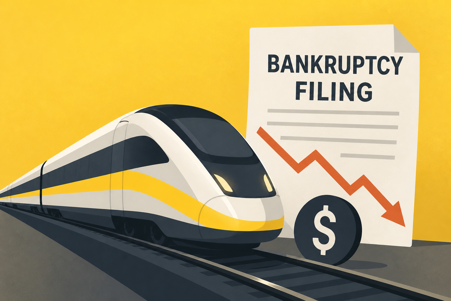 Brightline Reportedly Preparing to File for Bankruptcy This Week, Won't Affect Train Operations