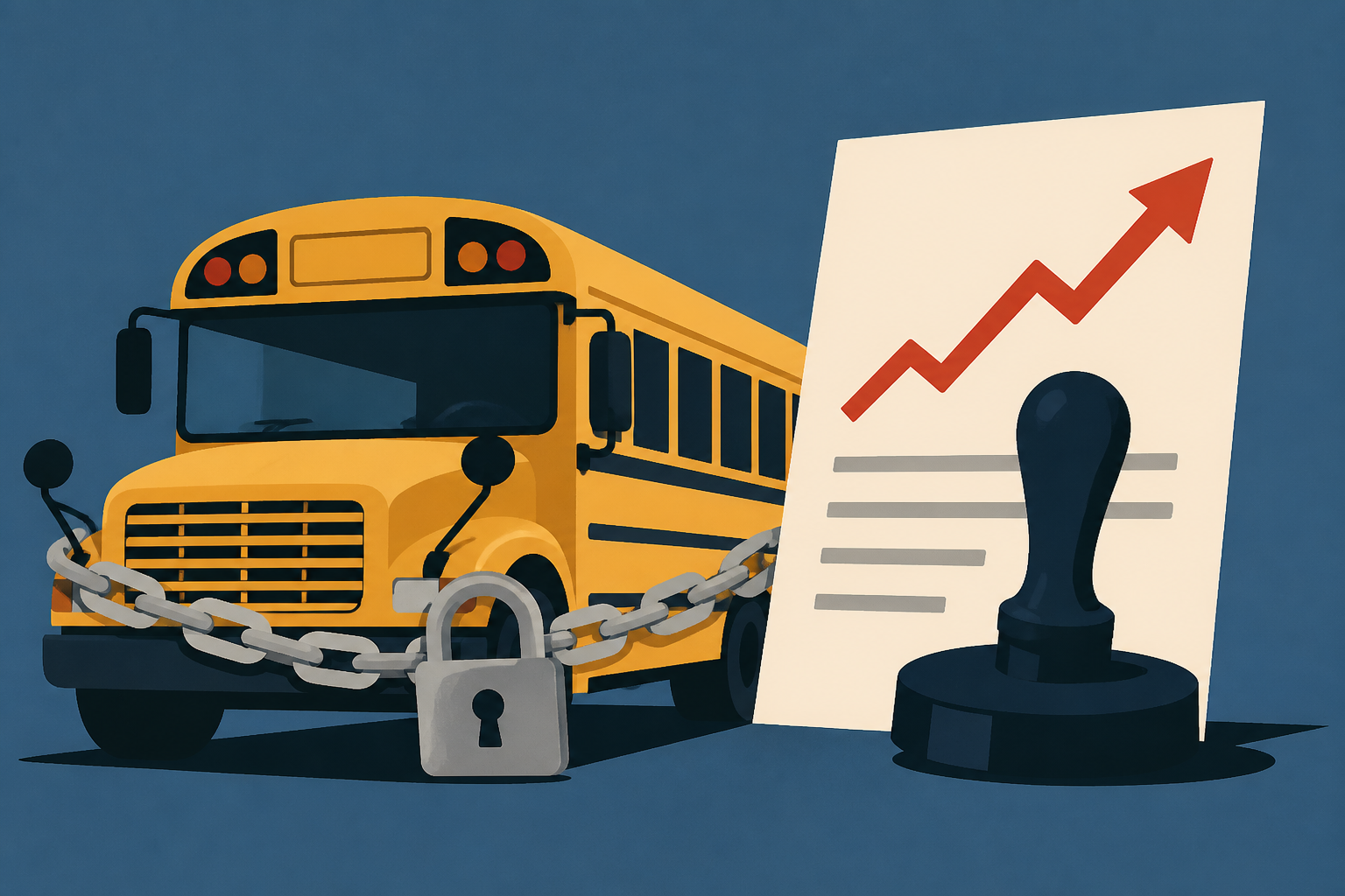 Tennessee school busses grind to a halt as Trump policy takes hold