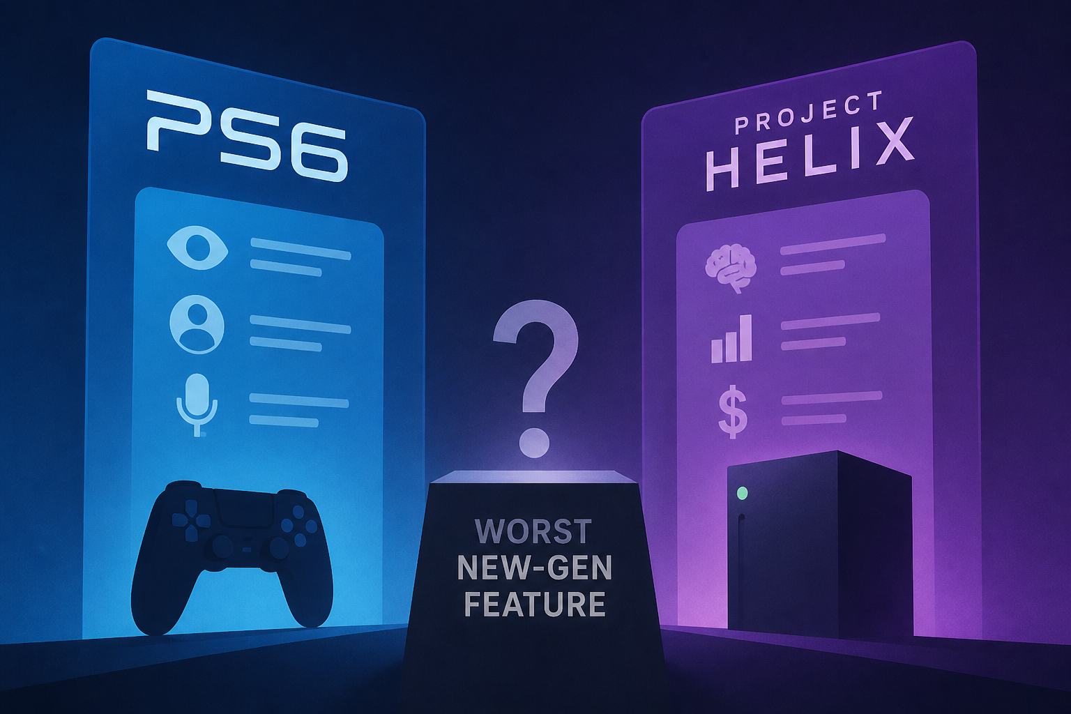 PS6 and Project Helix battle for worst new-gen feature as Xbox and PlayStation outline horrific new ideas