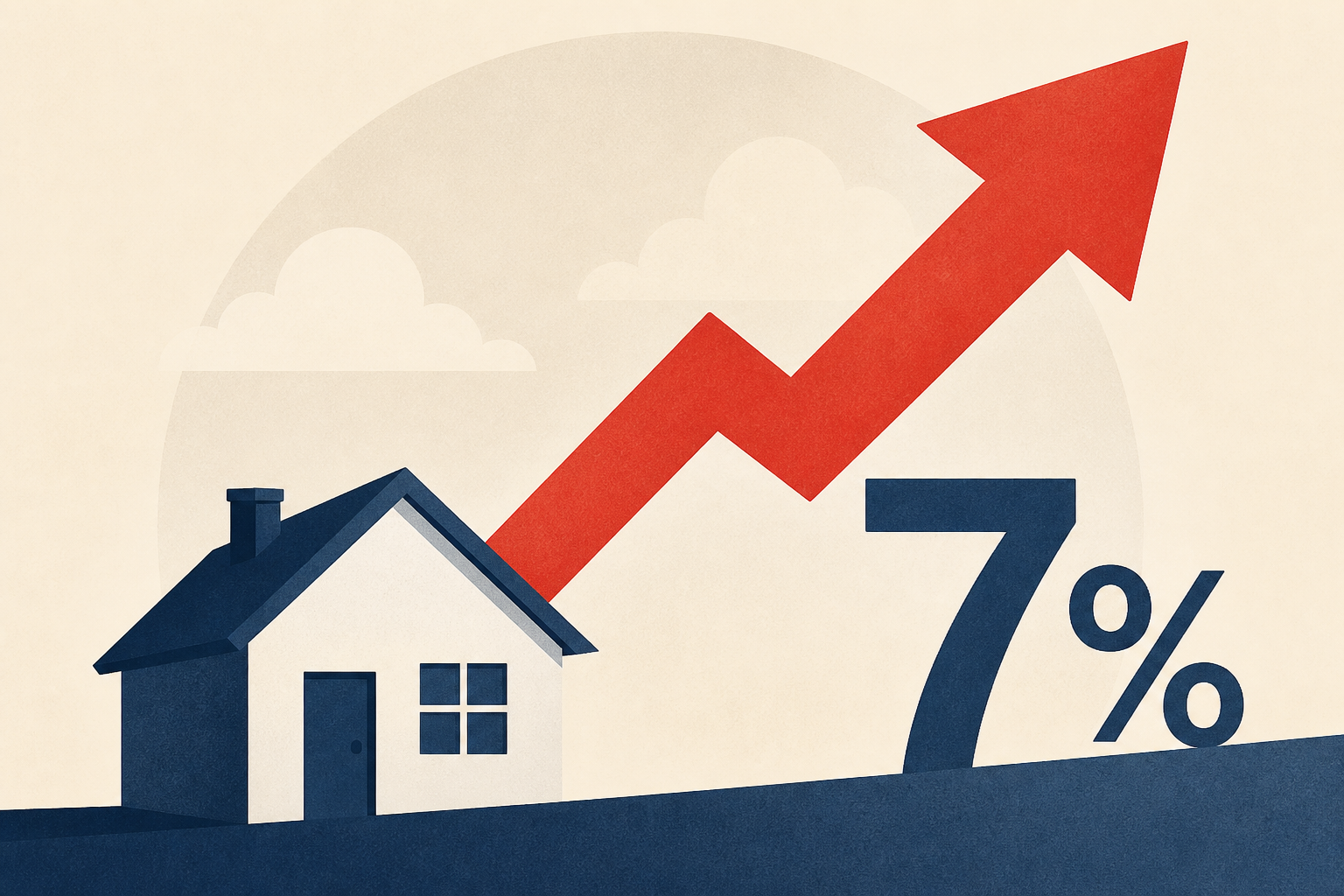 Mortgage rates top 7% for the first time in more than 2 years