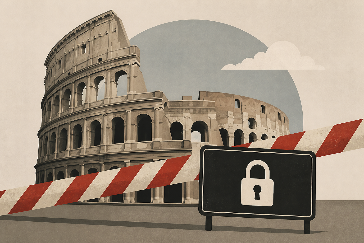 Rome's Colosseum closes for day after worker plunges to death