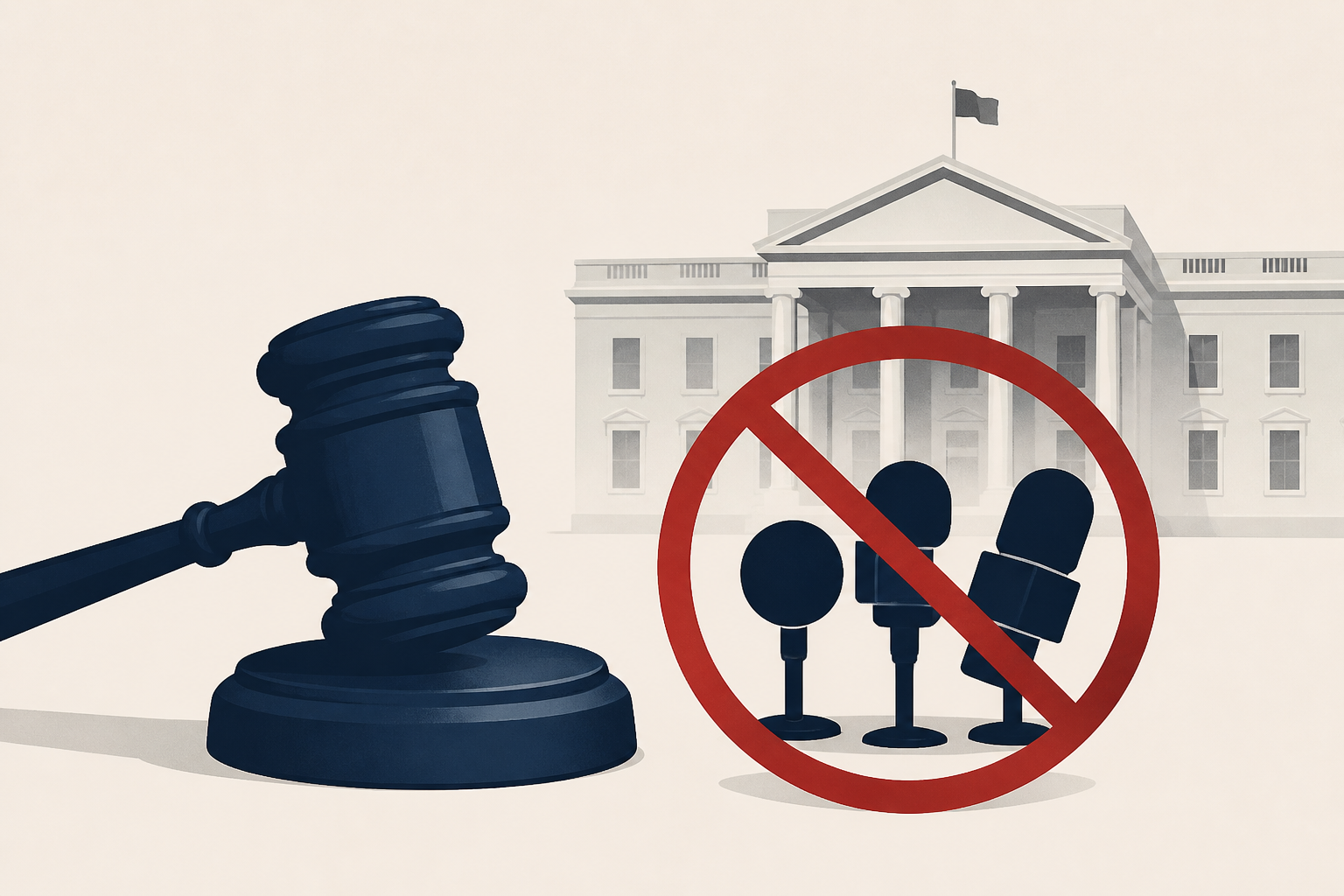 Federal judge expected to rule on White House ban of 3 news outlets : NPR