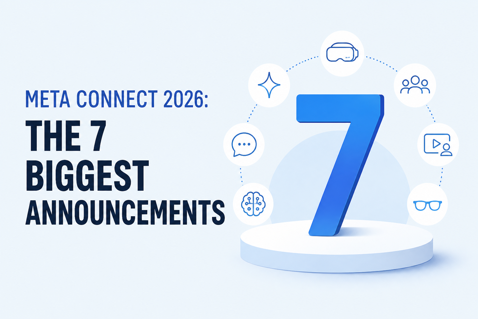 Meta Connect 2026: The 7 biggest announcements