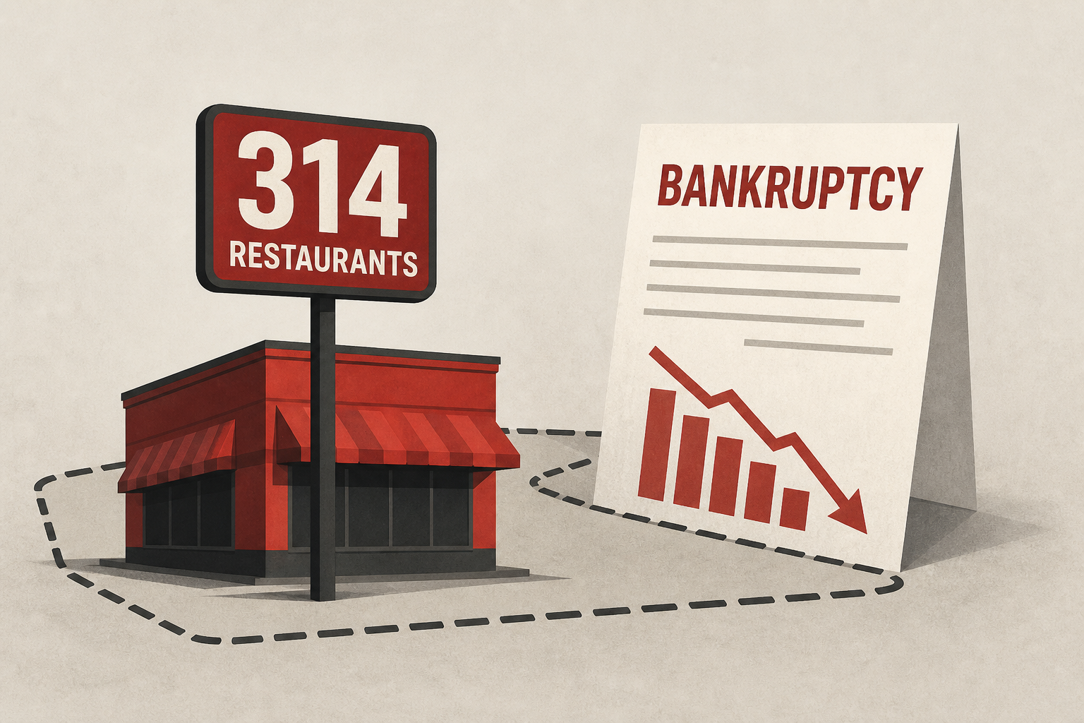 314 Wendy's restaurants in limbo as major franchisee files bankruptcy