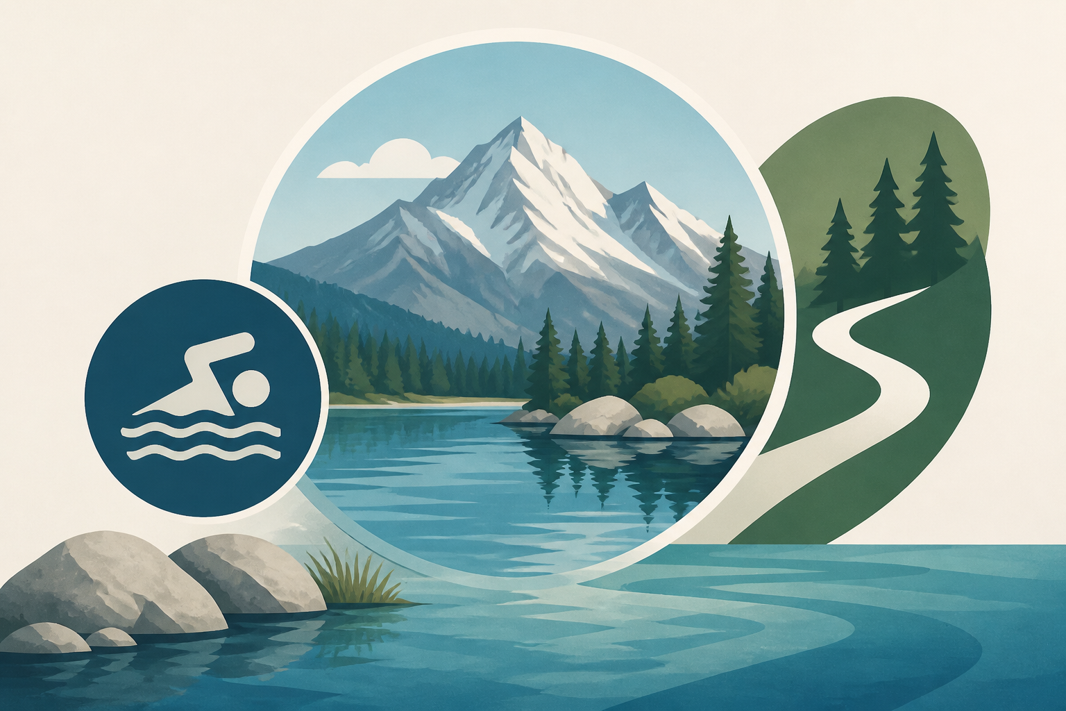 Nestled In The Sierra Nevada Is A Premier California Swimming Spot With Easy Access To Scenic Trails