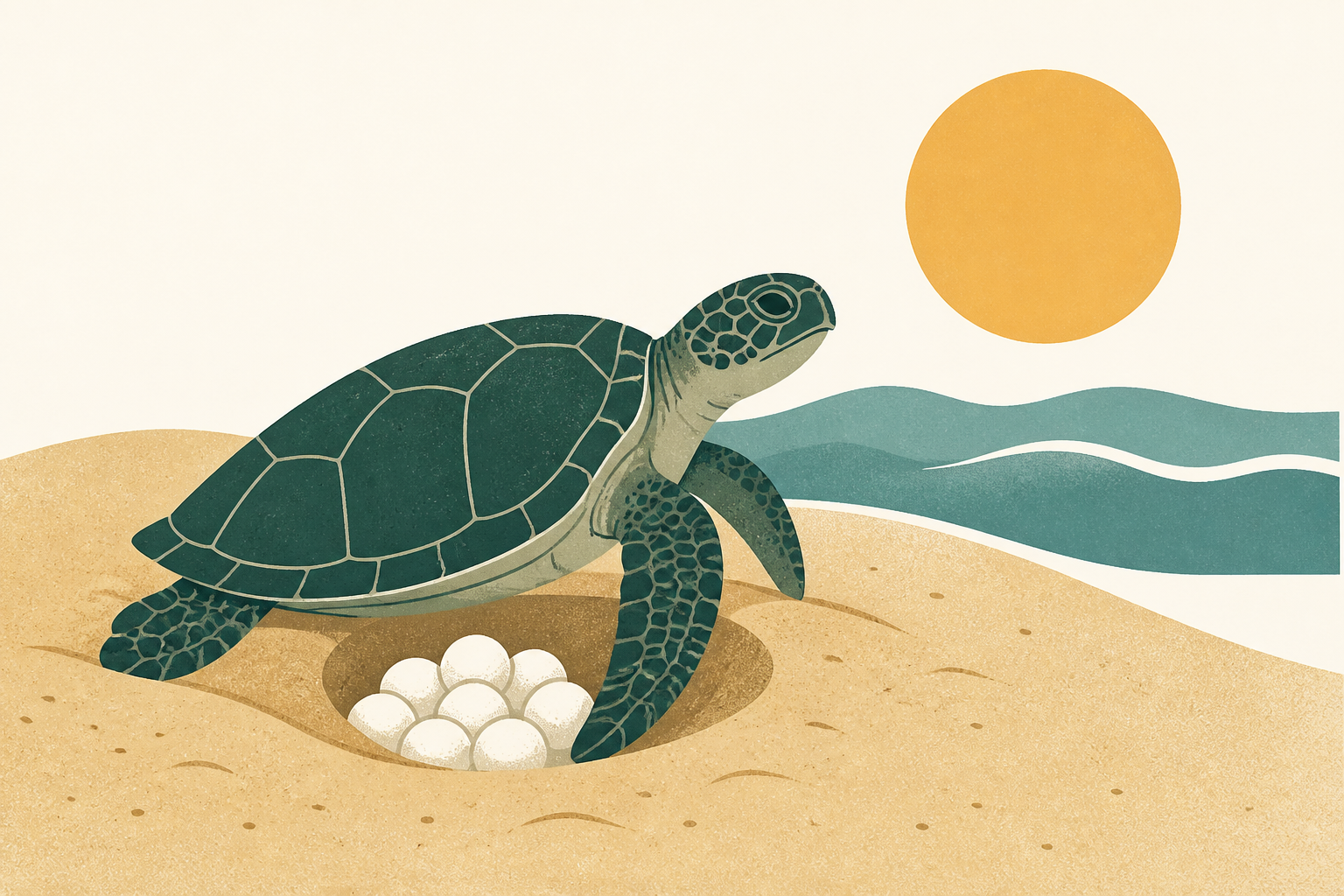 In historic first, tropical turtles spotted nesting on California beaches