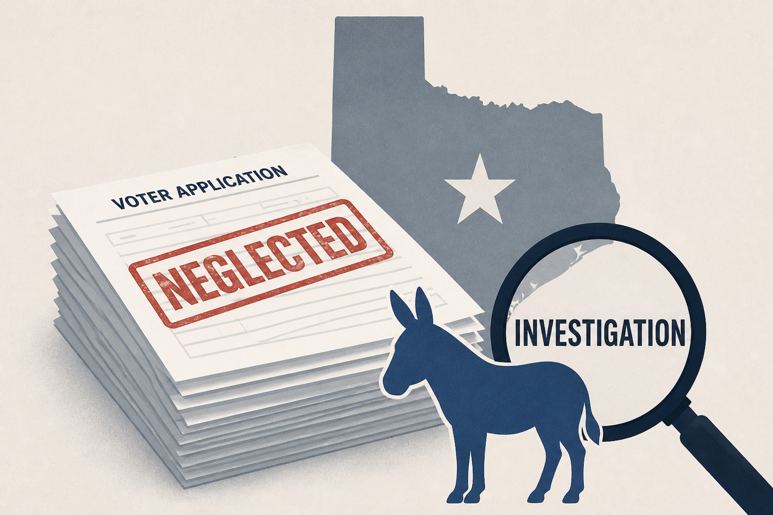 After Texas DPS neglected tens of thousands of voter applications, Democrats demand an investigation