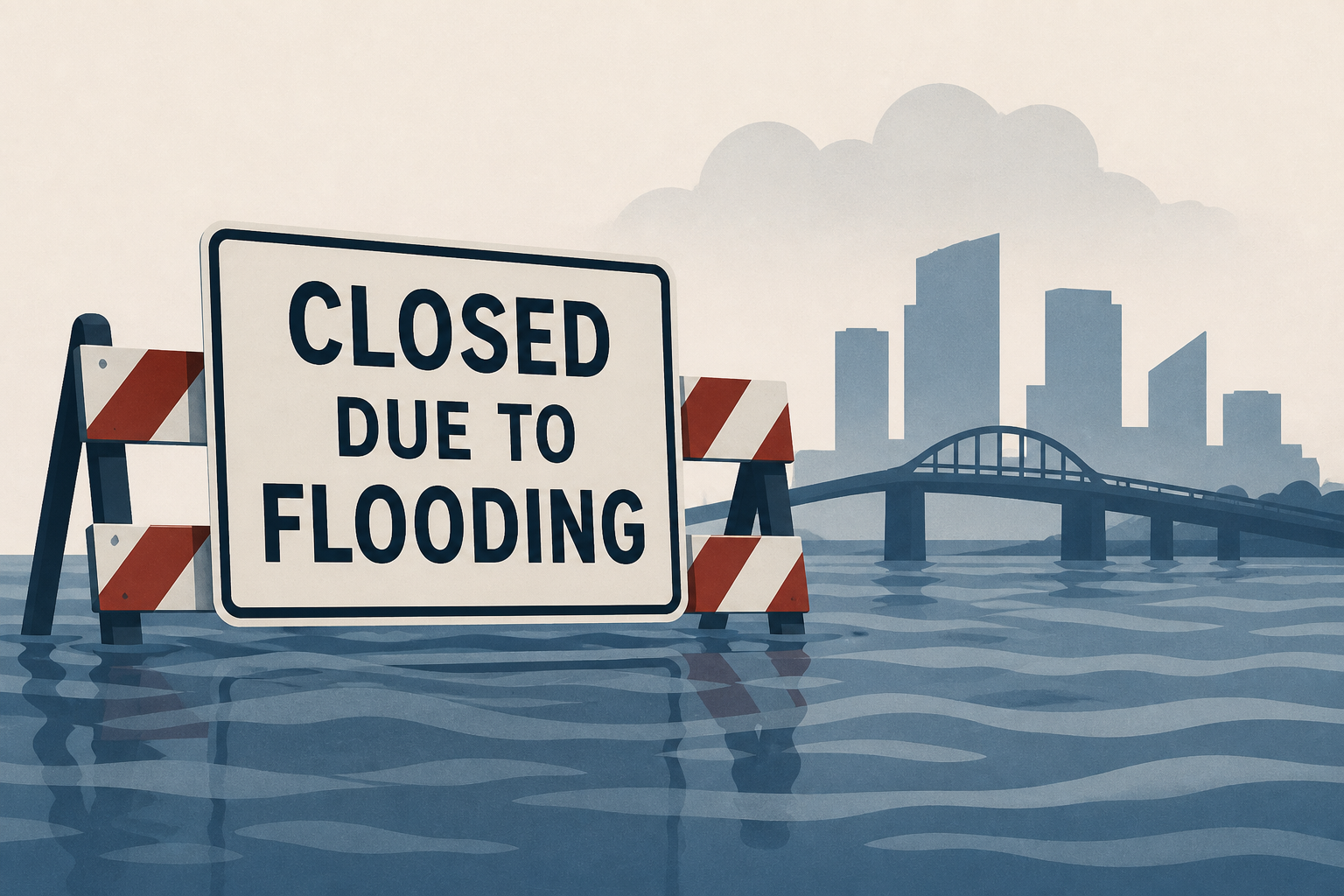 Hampton Roads closings, delays due to flooding