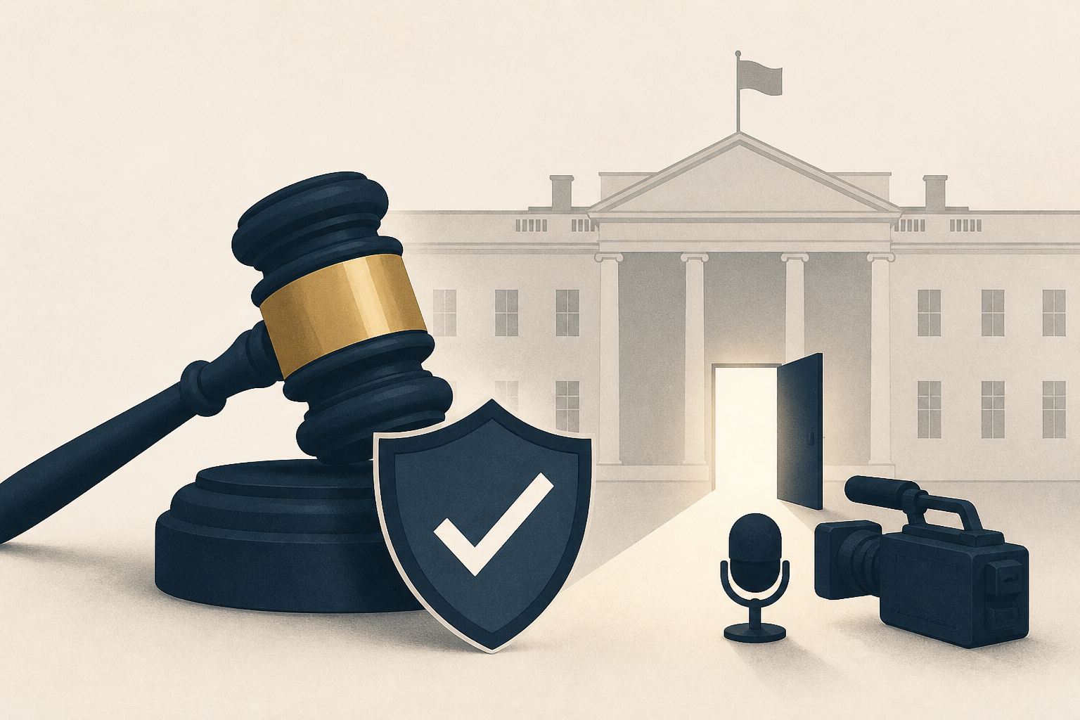 Judge blocks Trump's White House media ban, orders access to be restored