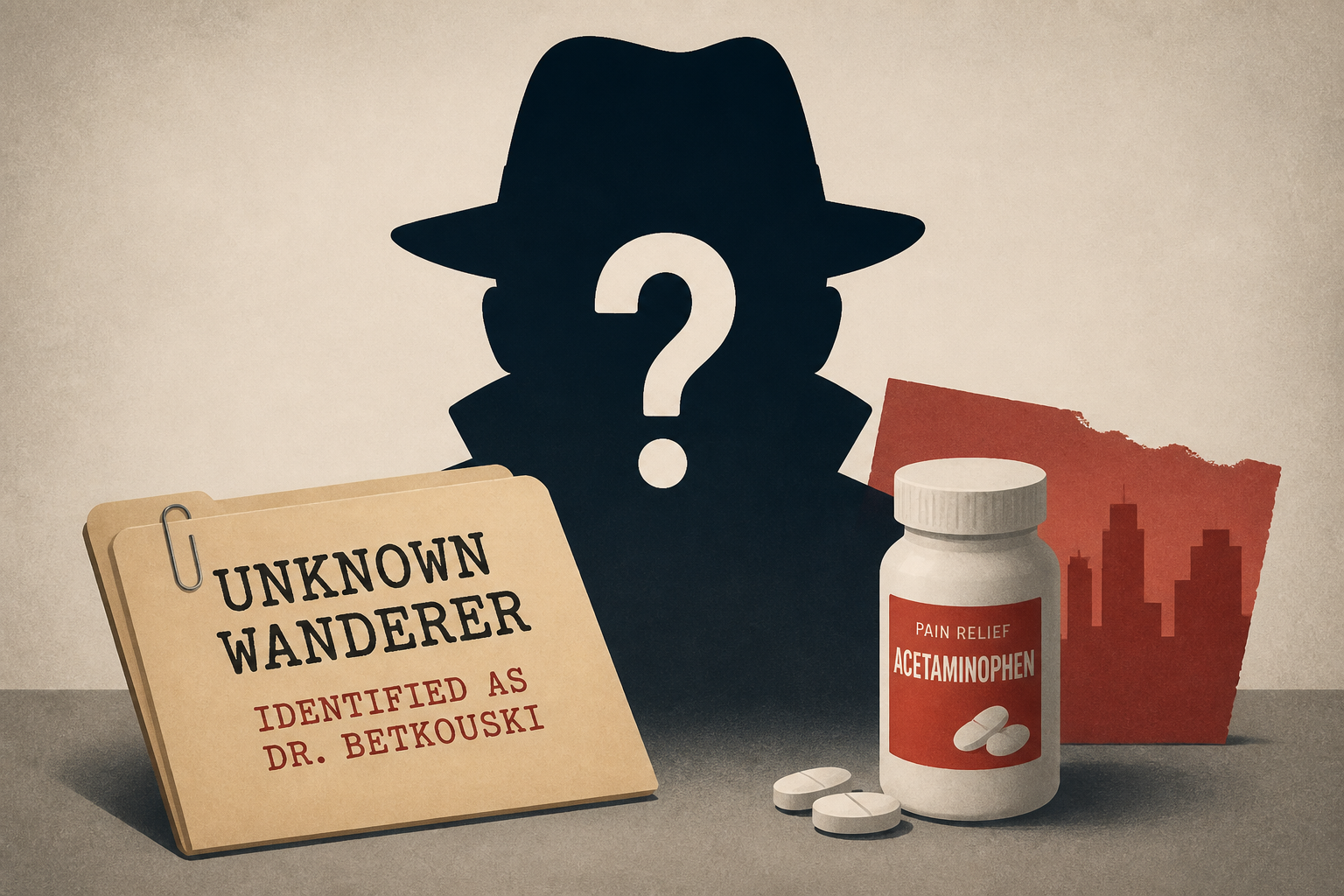 'Unknown Wanderer' identified as Dr. Betkouski may have ties to Tylenol murders