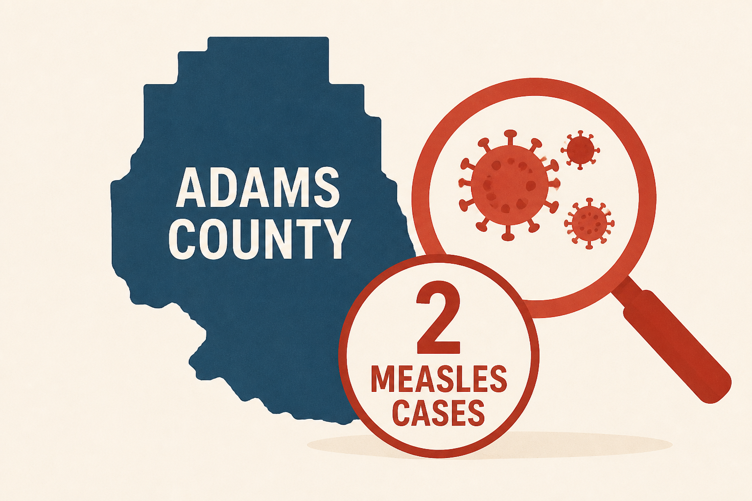 Two measles cases confirmed in Adams County