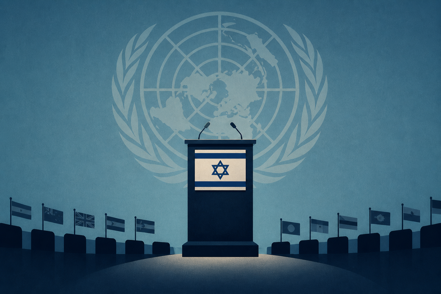Israel’s Netanyahu takes the U.N. stage facing global isolation and a fight for his political future