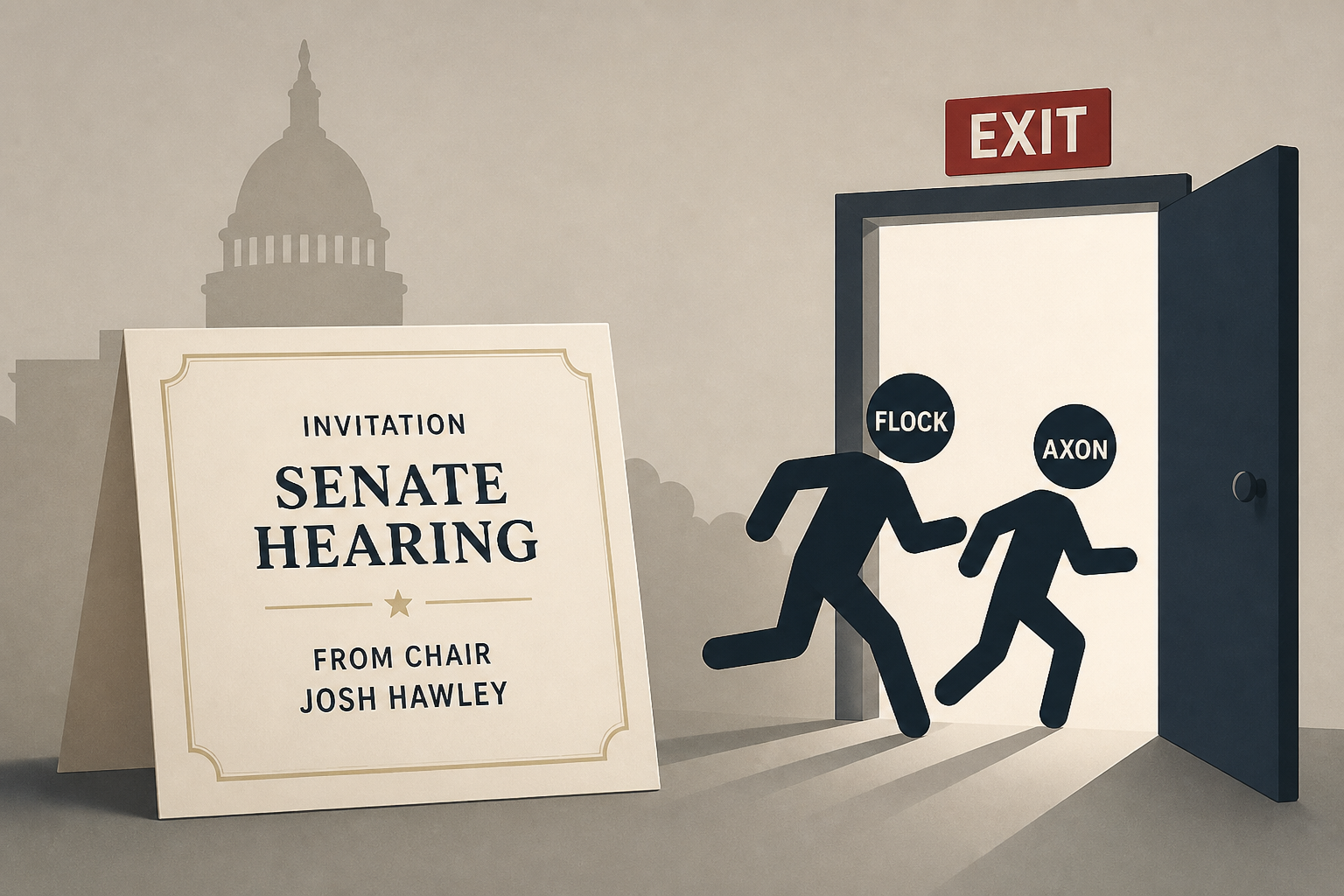 Flock, Axon dodge Senate hearing after invite from Chair Josh Hawley