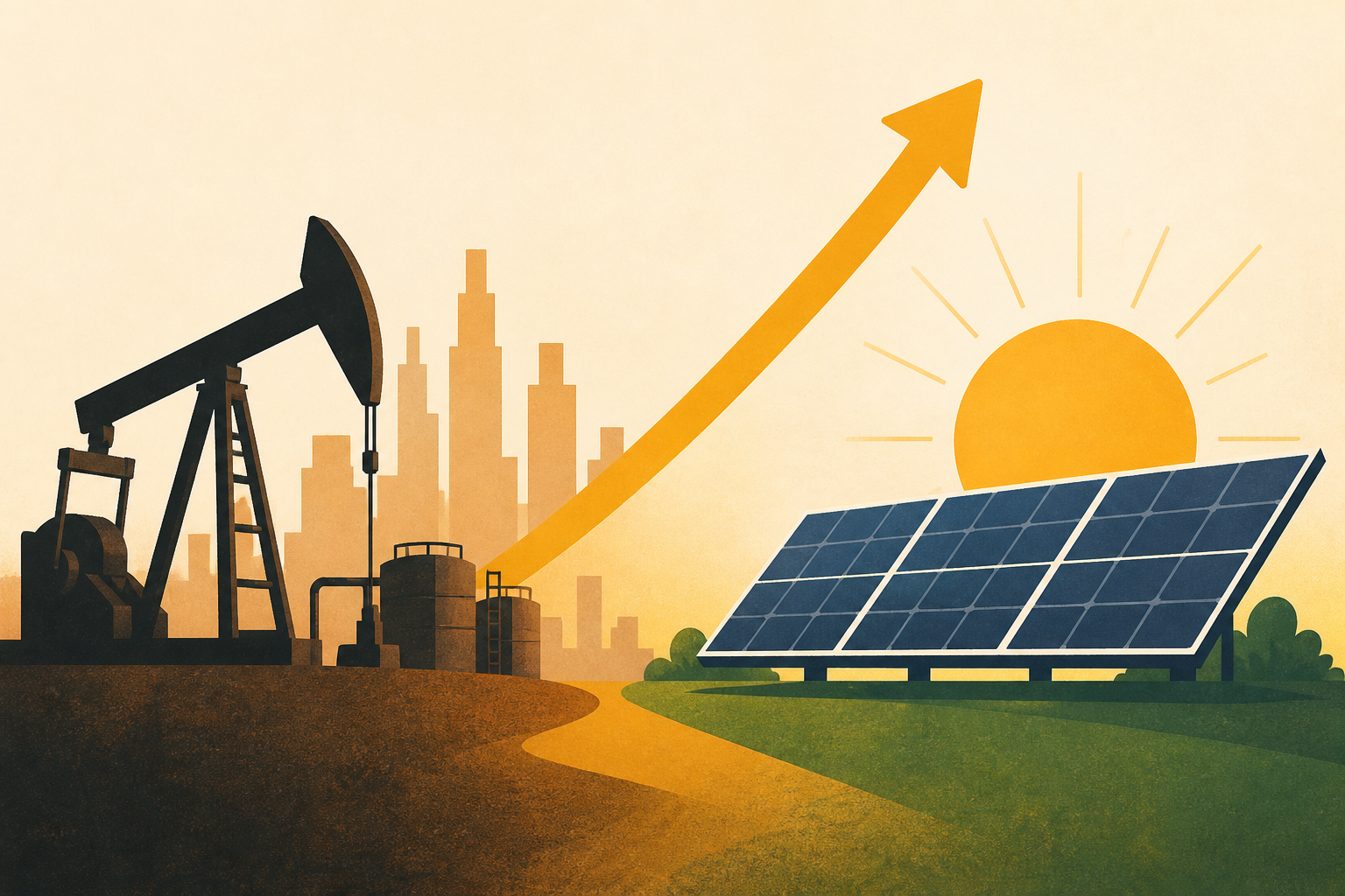 How the oil capital of the US welcomed a solar power boom