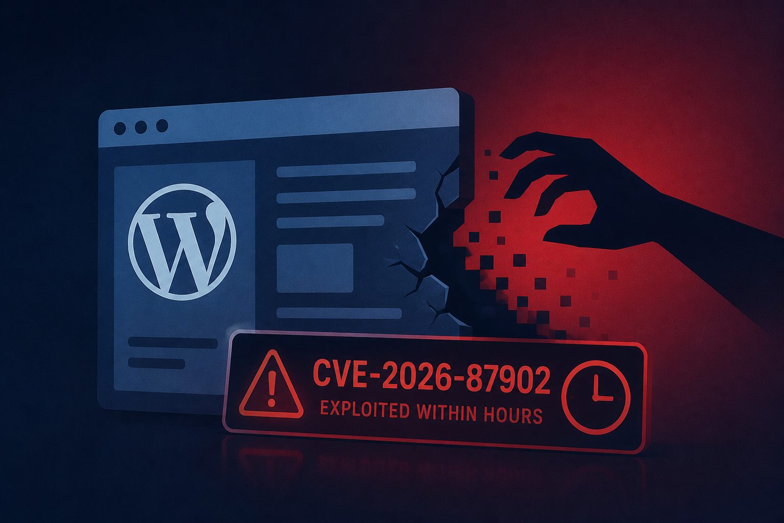 Attackers Exploit WordPress CVE-2026-87902 Within Hours of Disclosure