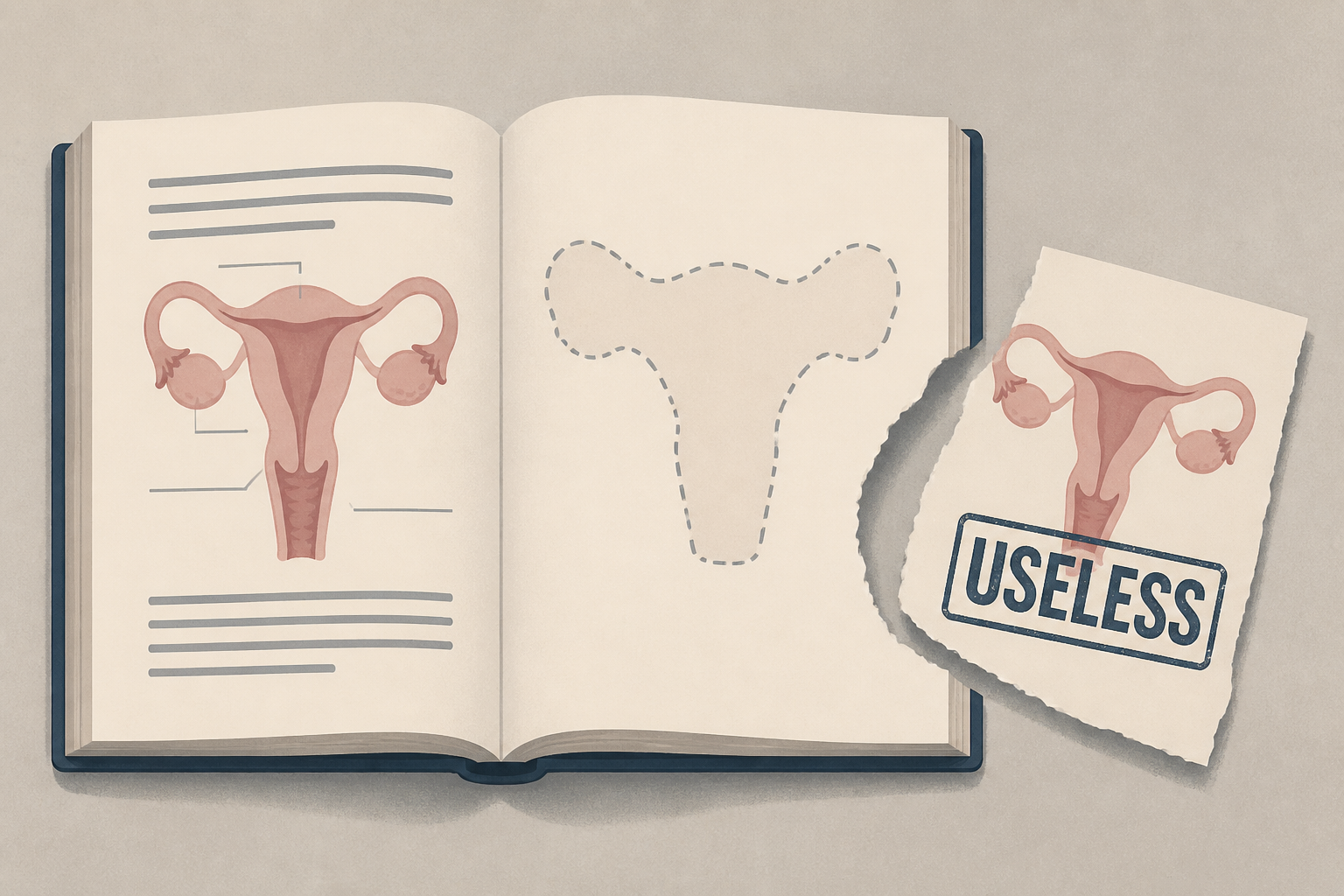 A female body part disappeared from textbooks because doctors thought it was useless