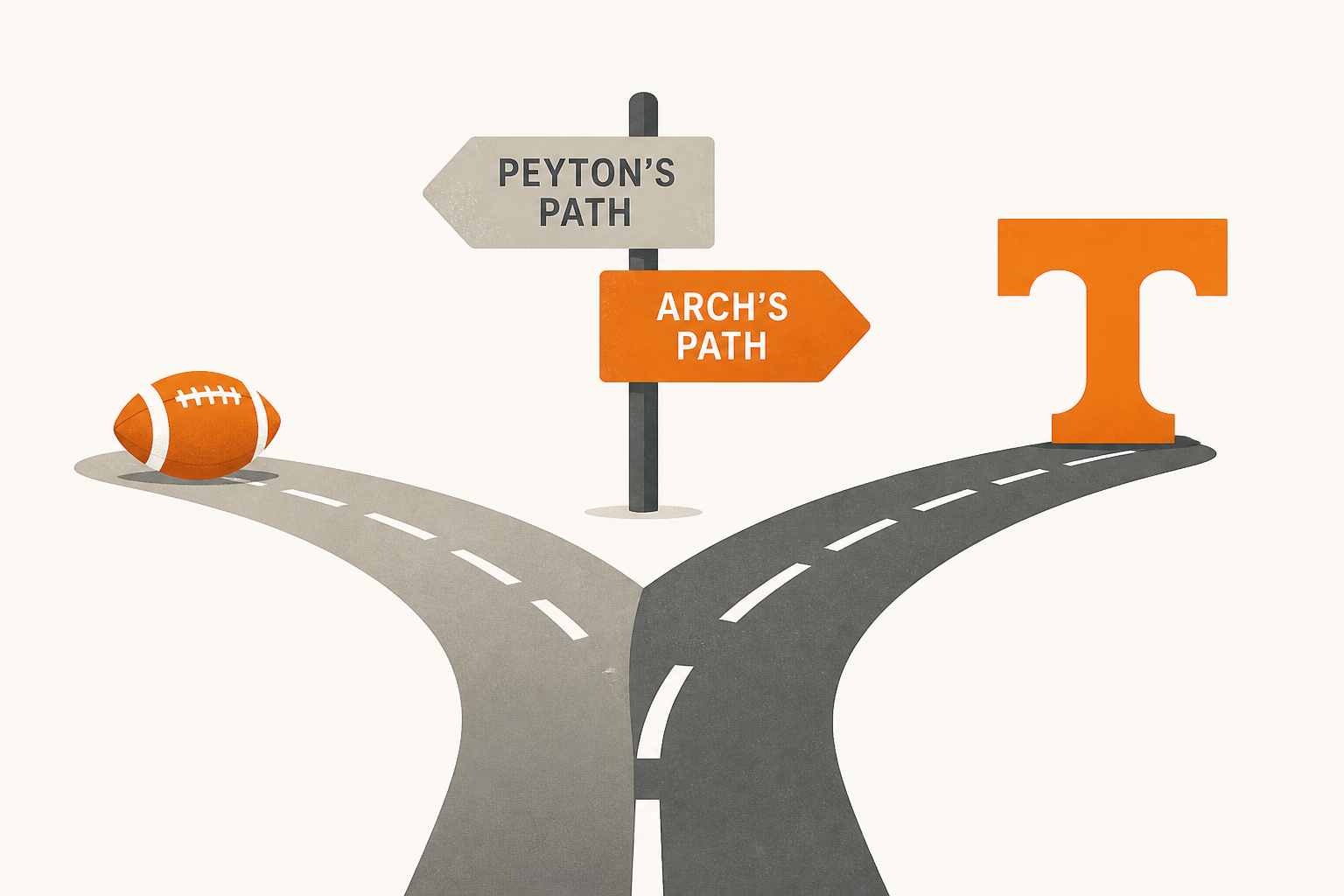 Why Arch Manning didn't follow Peyton Manning's path to Tennessee Vols