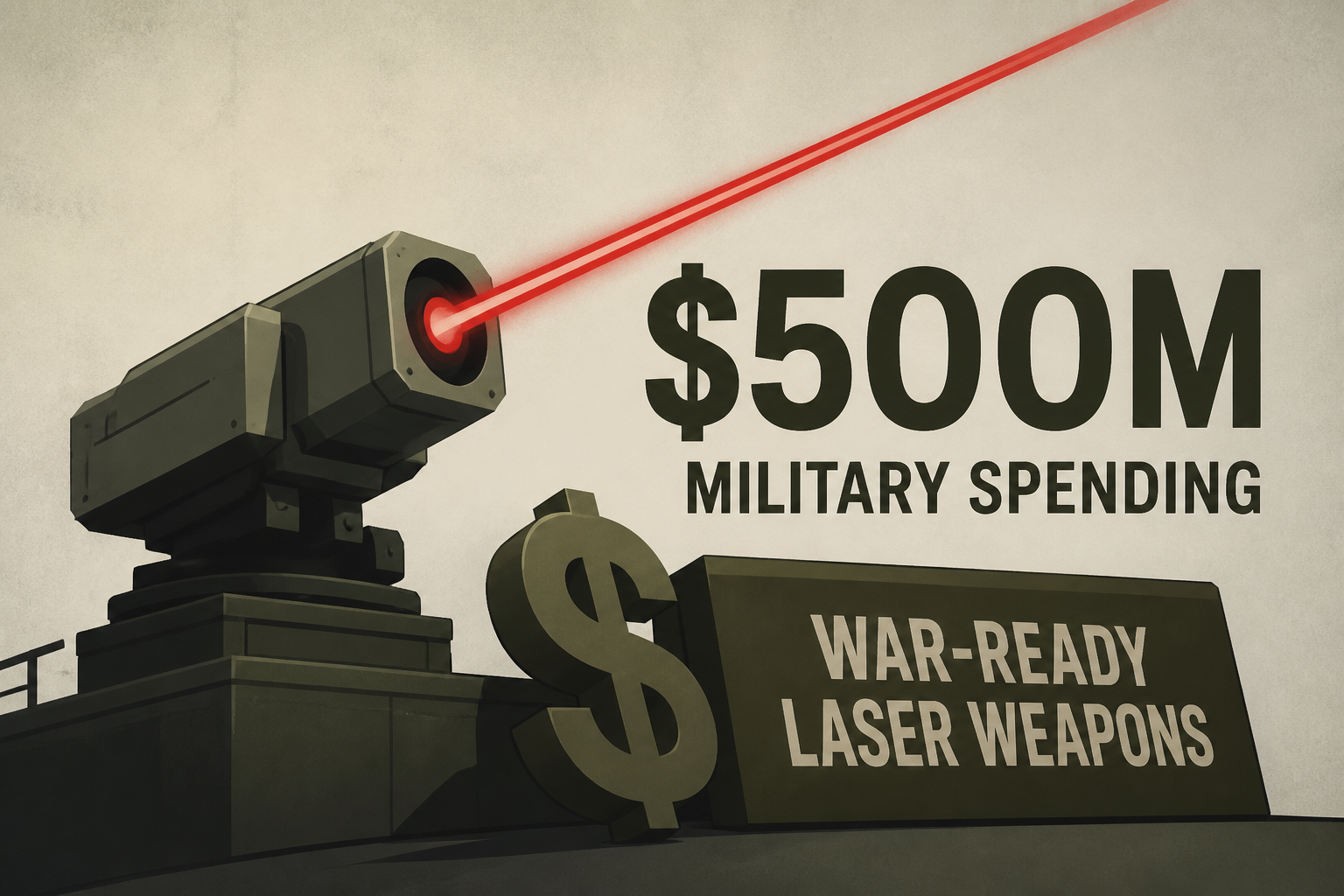 US military spending $500M on 'war-ready' laser weapons: experts
