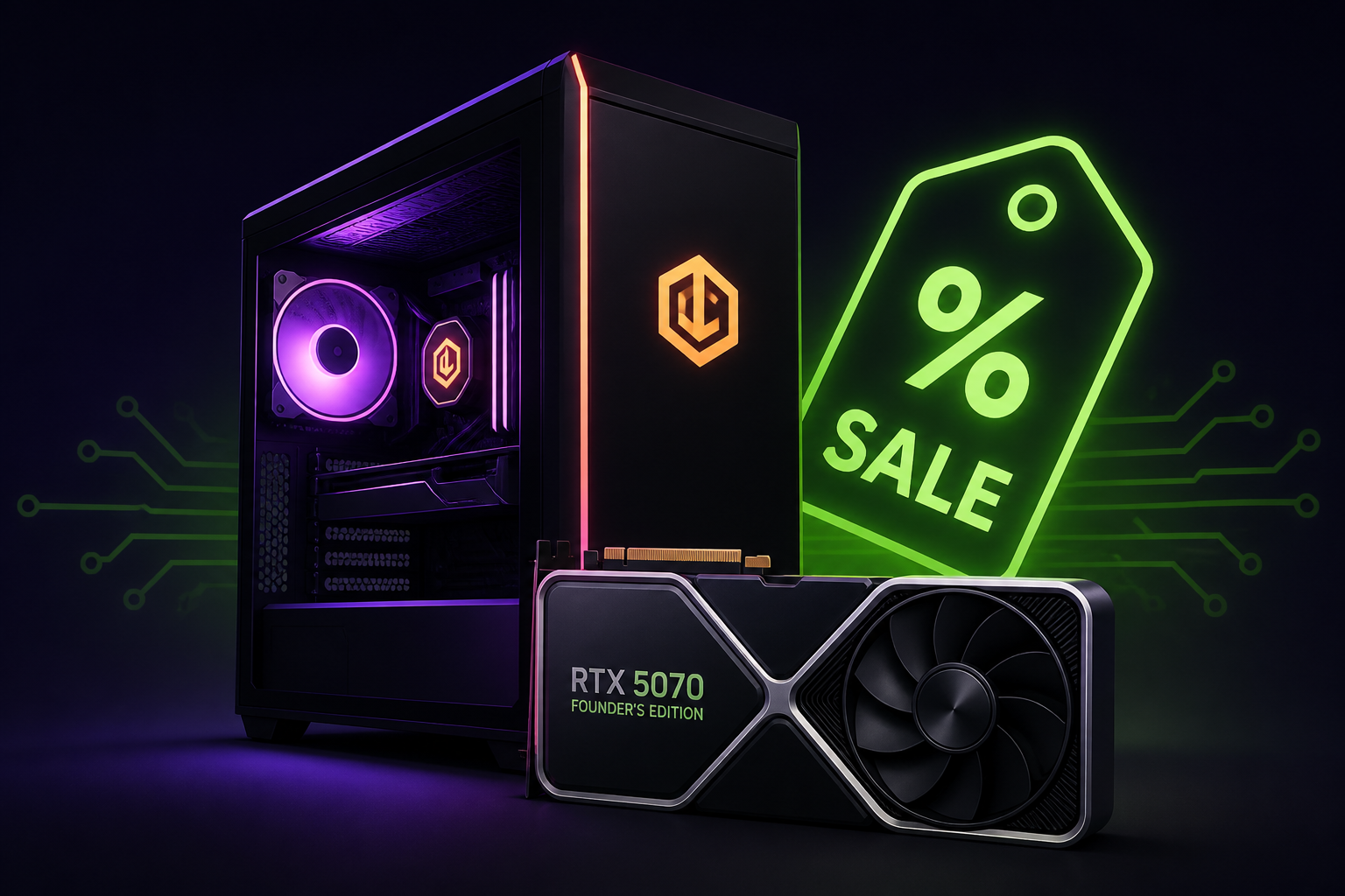 CyberPowerPC Gaming PCs With Founder's Edition Nvidia GeForce RTX 5070 GPUs Are on Sale