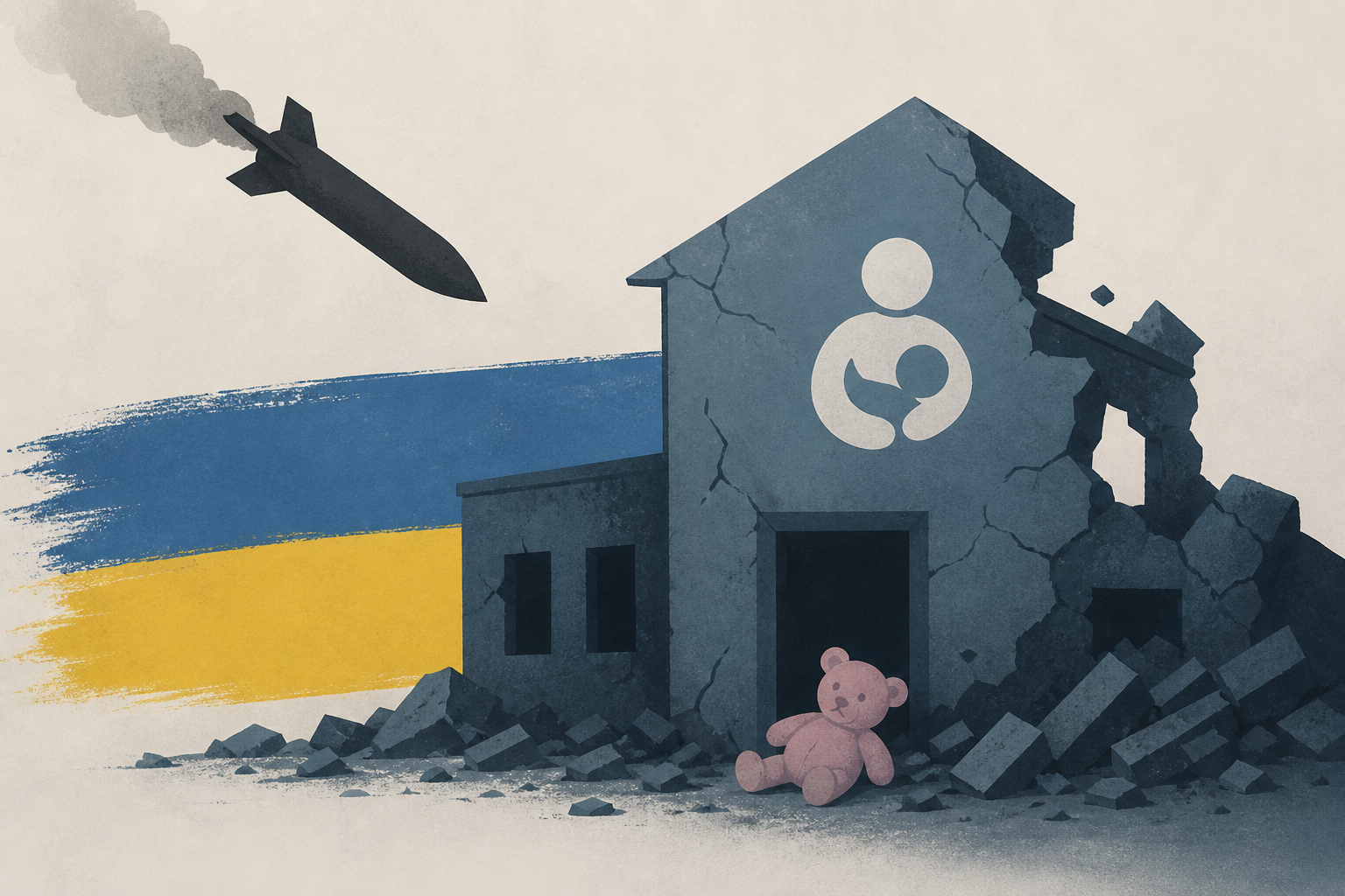 Russian strikes kill eight in Ukraine, damage maternity clinic