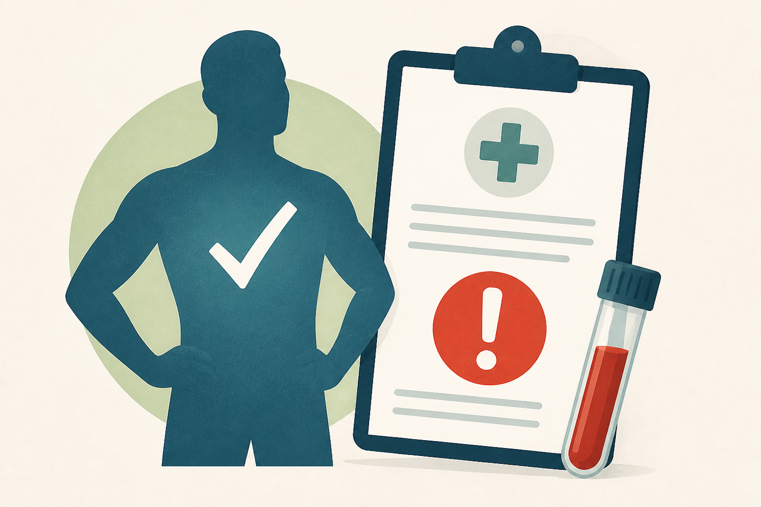 Man goes to doctor to prove he’s 'in perfect shape,' test reveals shocking diagnosis