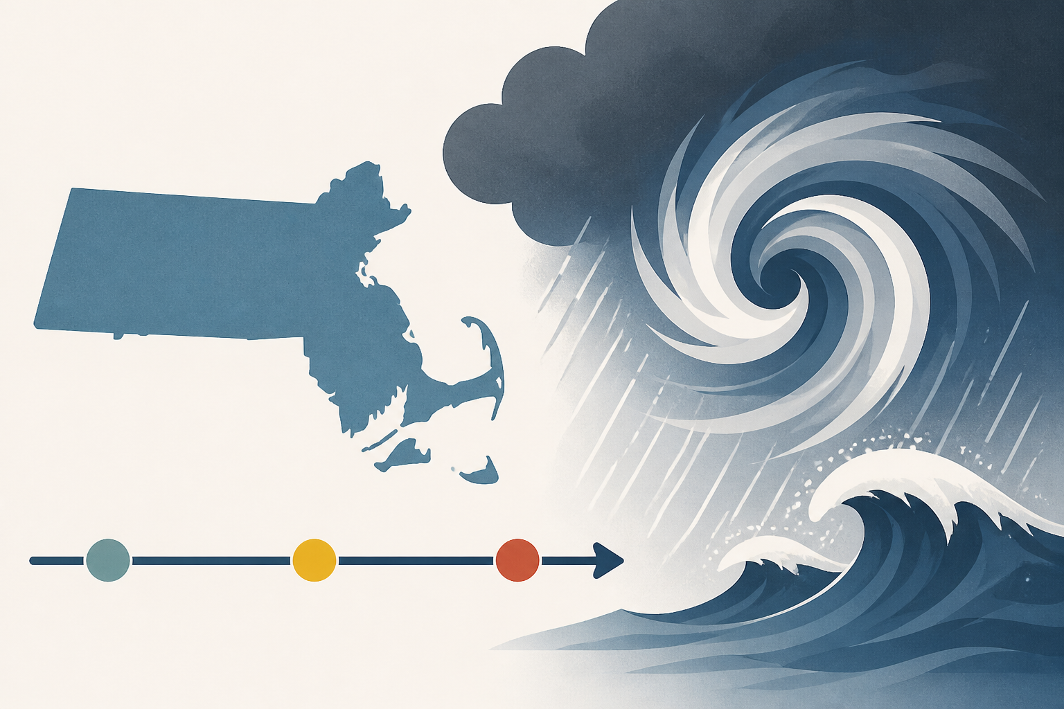 Fall nor’easter futurecast: Timeline of impacts in Mass. from powerful weekend storm