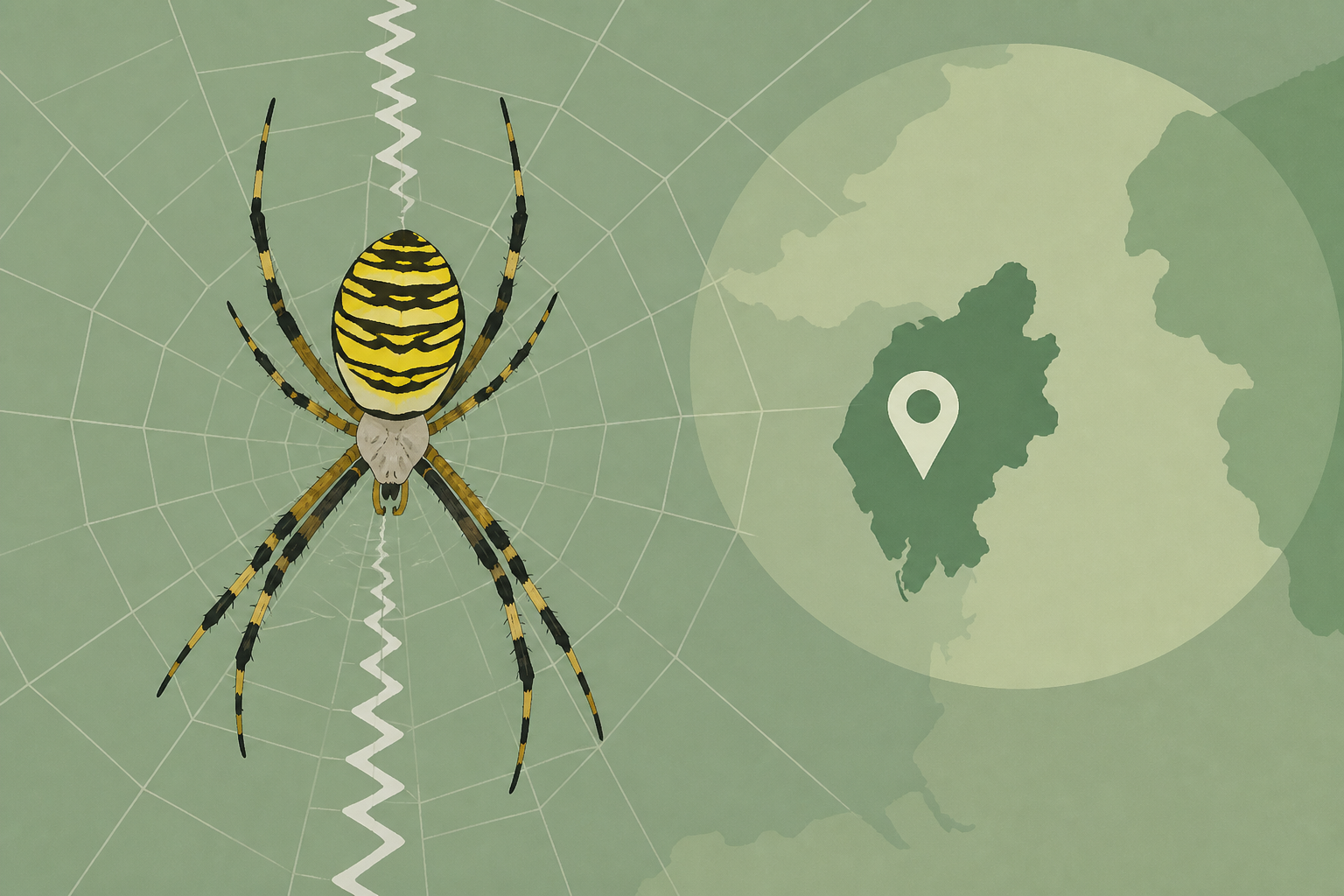 Wasp spider spotted in North West for first time, Chester Zoo says