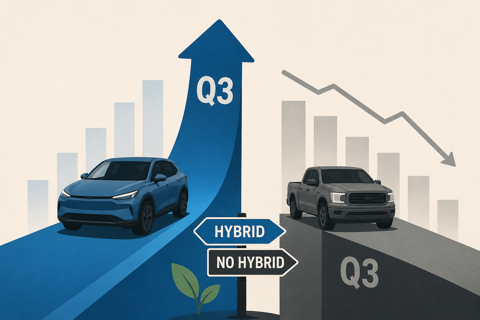 Hyundai set to outsell Ford in Q3 as Detroit automakers lack hybrids