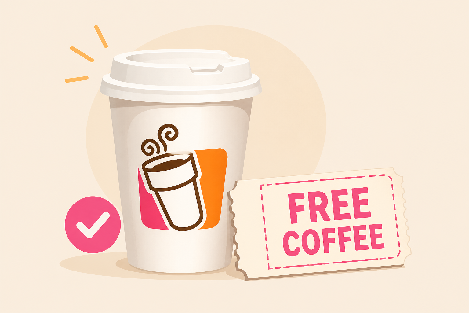 How to claim a free Dunkin' Donuts coffee today