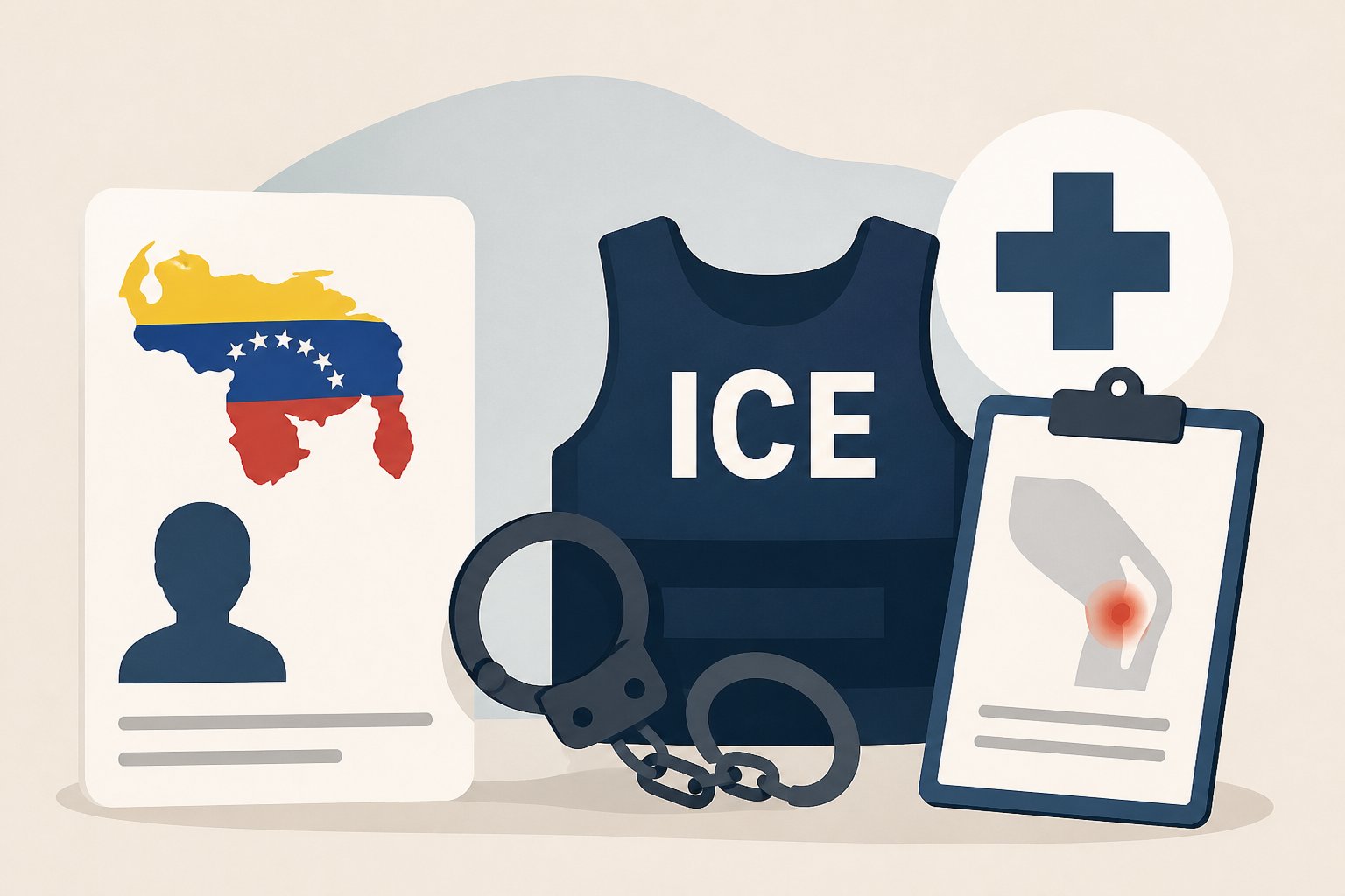 Congressman says Venezuelan man shot by ICE then taken into custody told he needs surgery