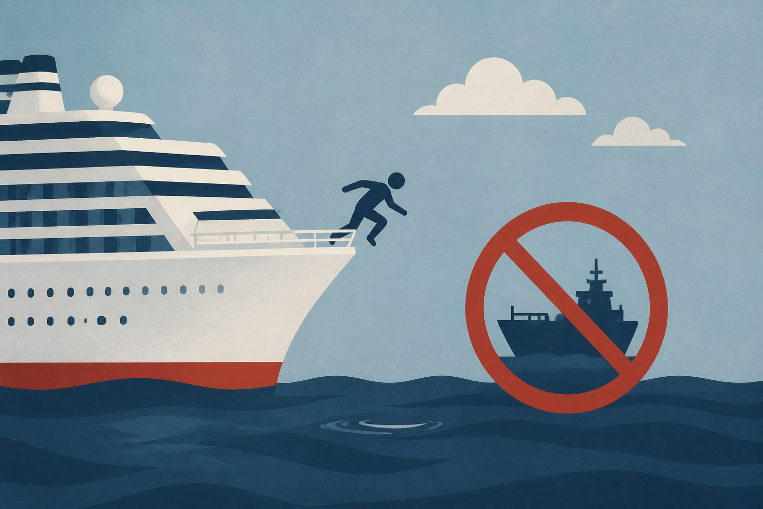 Coast Guard suspends search for California dad who jumped off cruise ship