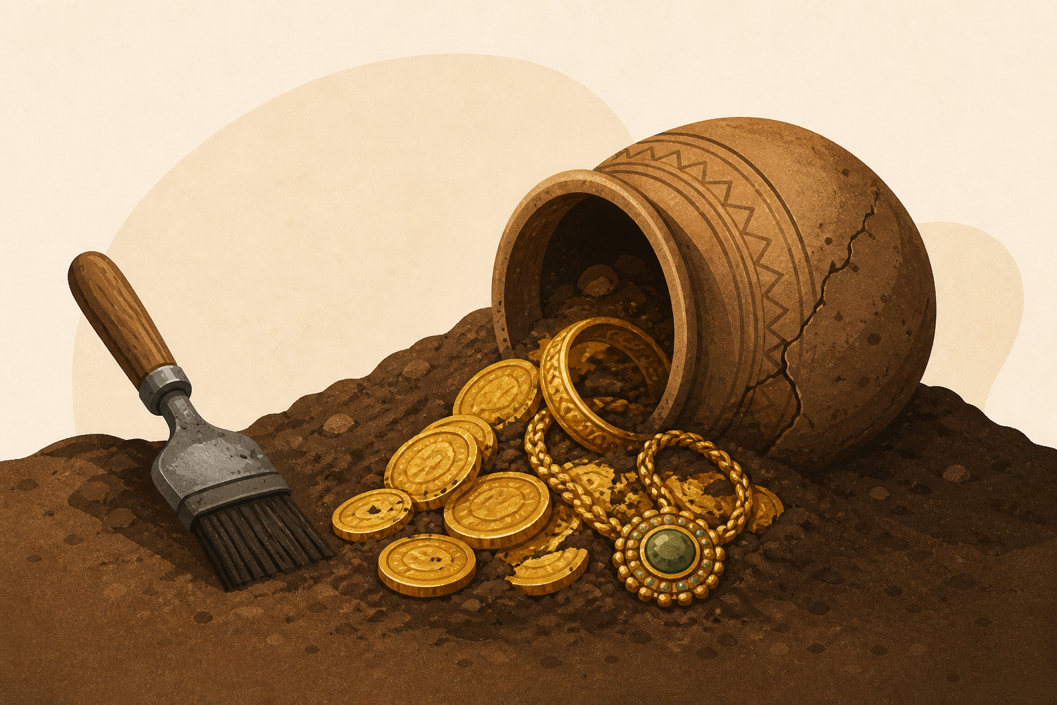 Amateur Archeologist Unearths Priceless 2,000-Year-Old Haul