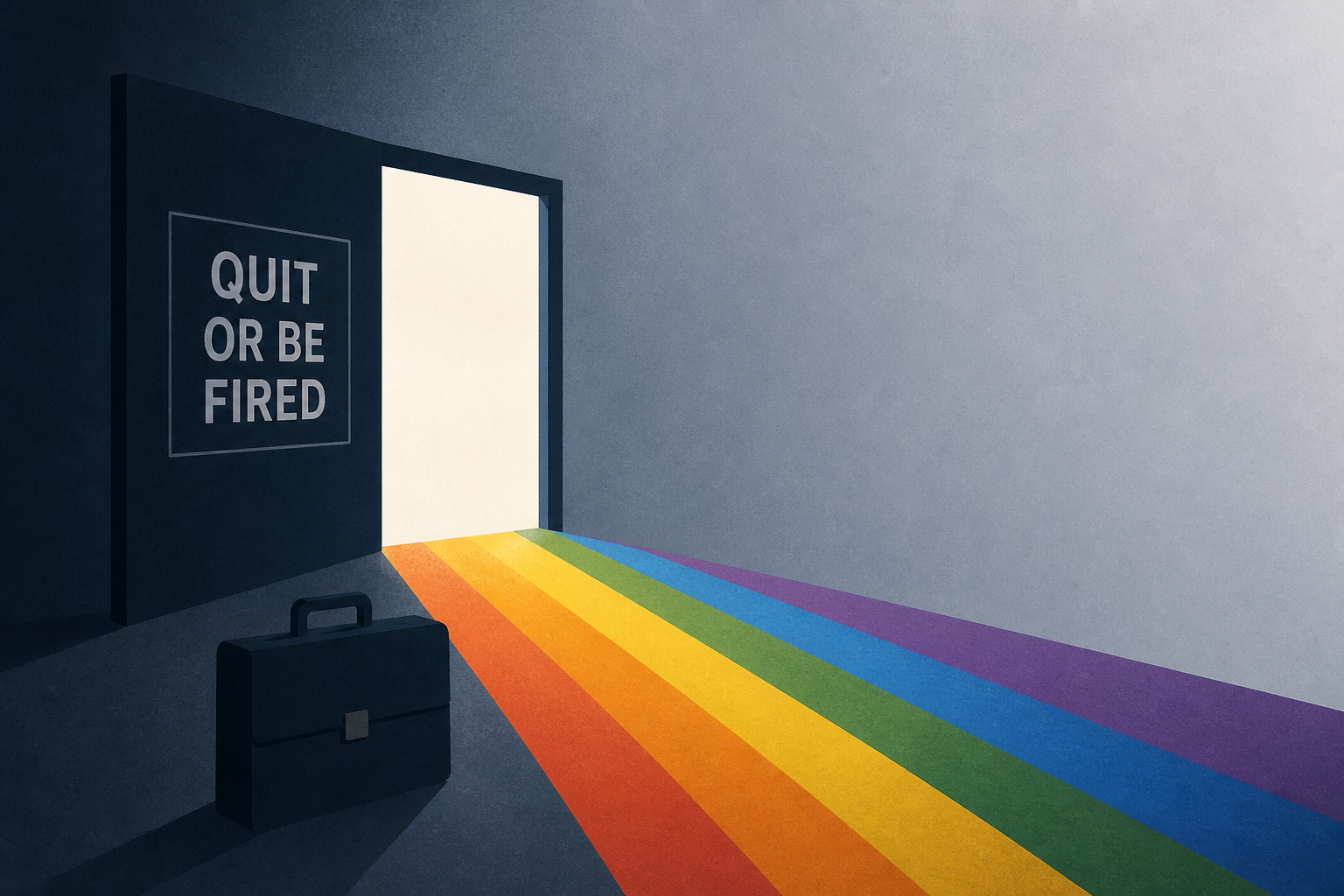 A JPMorgan employee was told to quit or be fired. He says he was let go for being gay