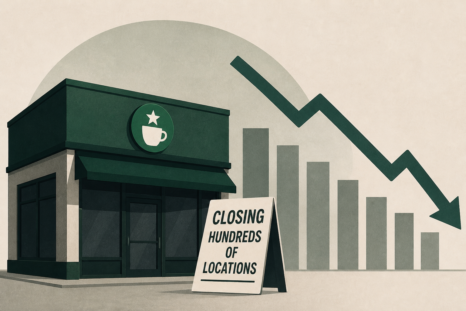 Starbucks is closing hundreds of locations