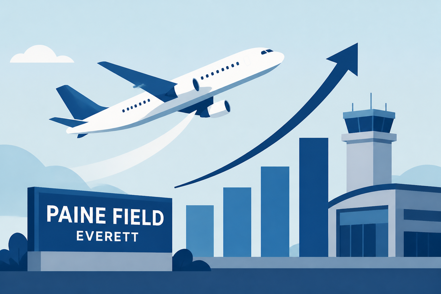 Alaska Airlines expands service at Paine Field in Everett