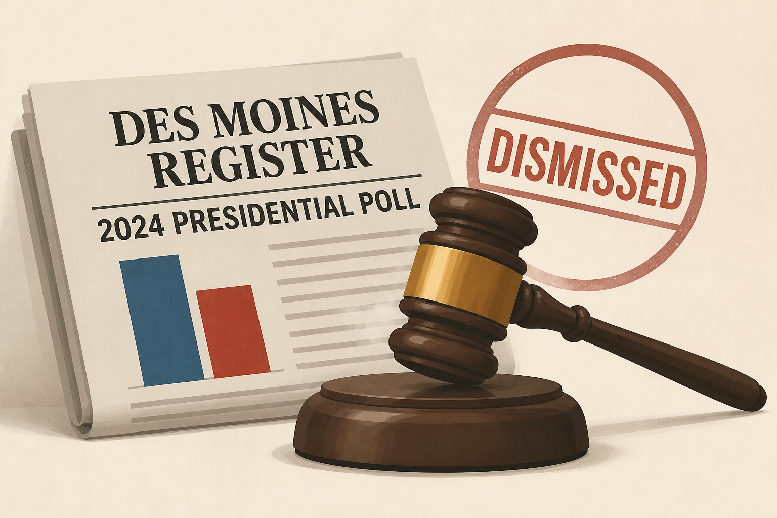 Judge dismisses Trump lawsuit over 'Des Moines Register' 2024 presidential poll