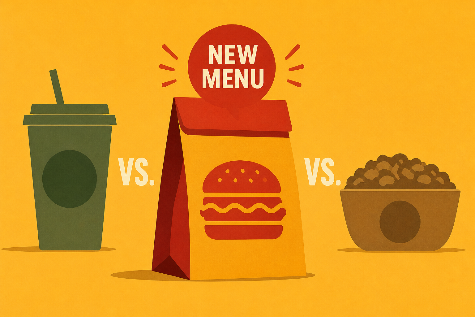 McD's takes on Starbucks, Chipotle with big new menu debuts