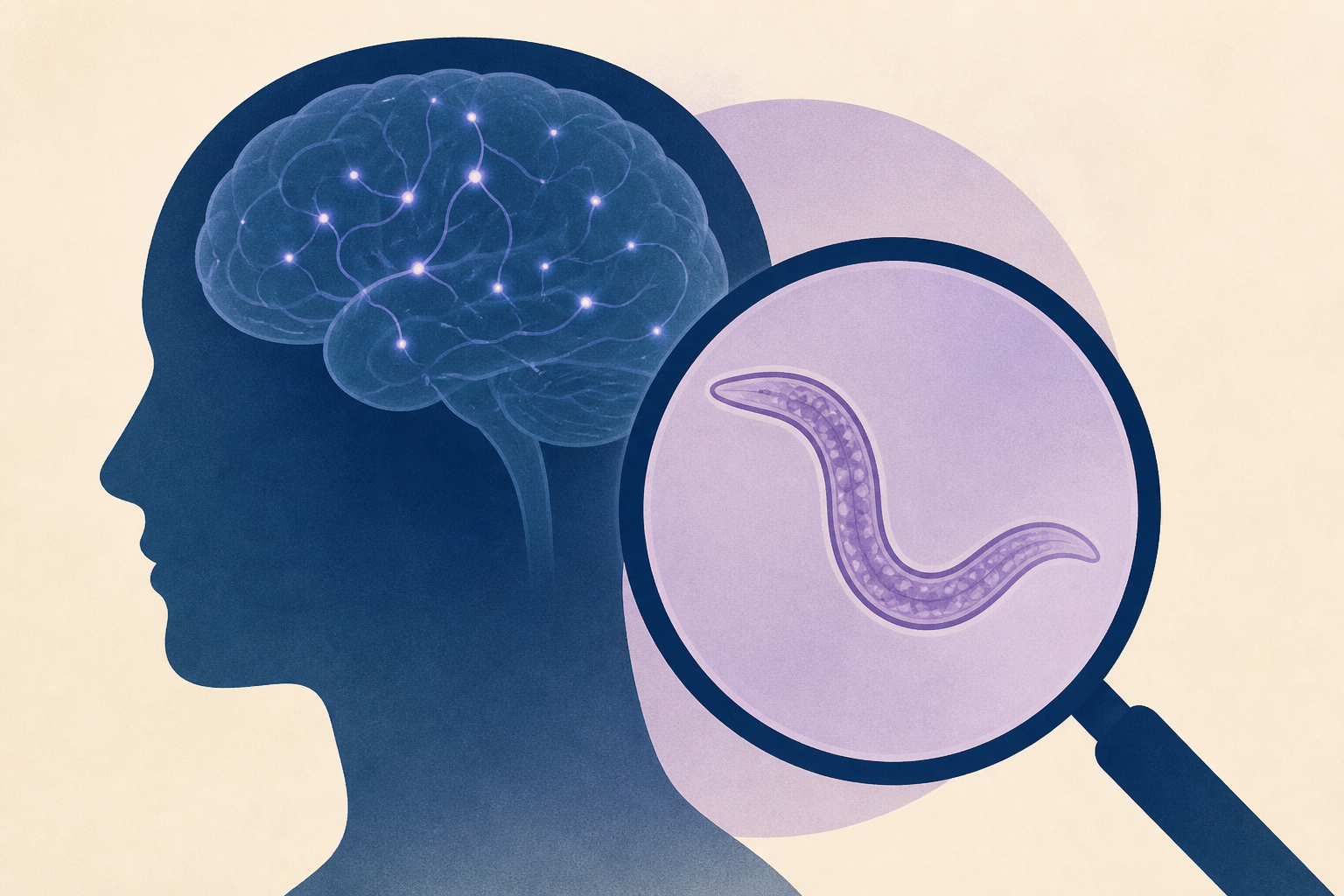 Tiny worms may help doctors treat human brain disease