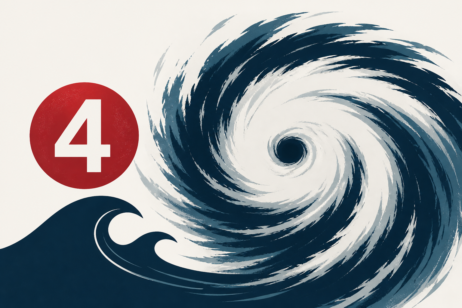 Hurricane Polo is a Category 4 monster, a 'rare show of force'