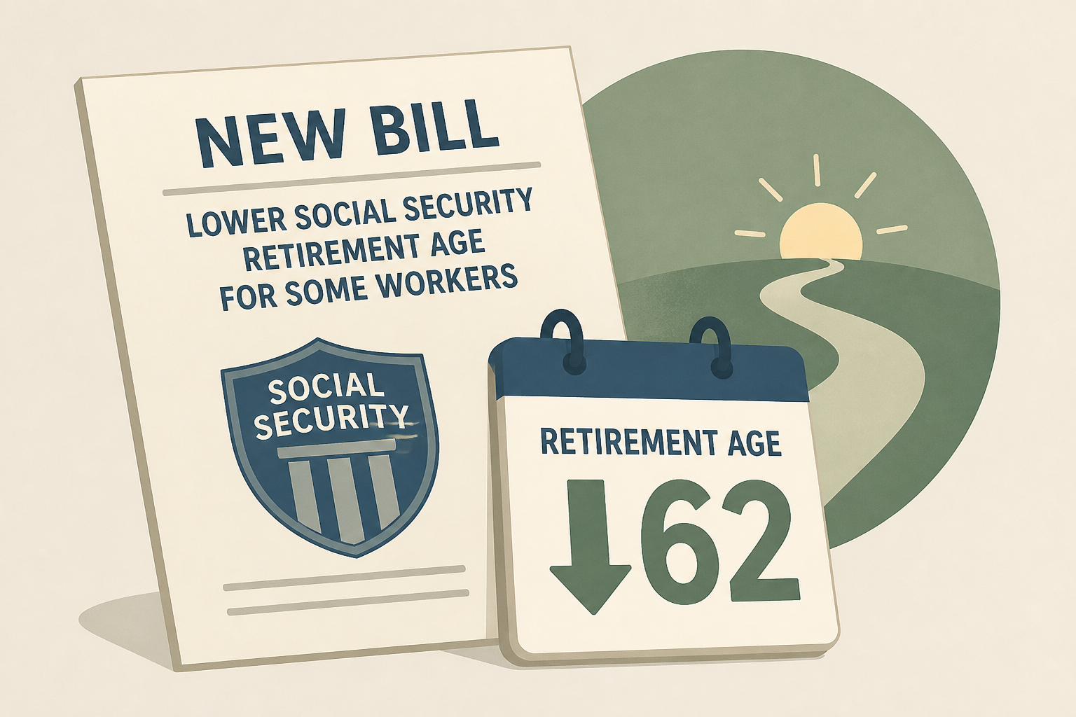 New bill would lower Social Security retirement age for some workers