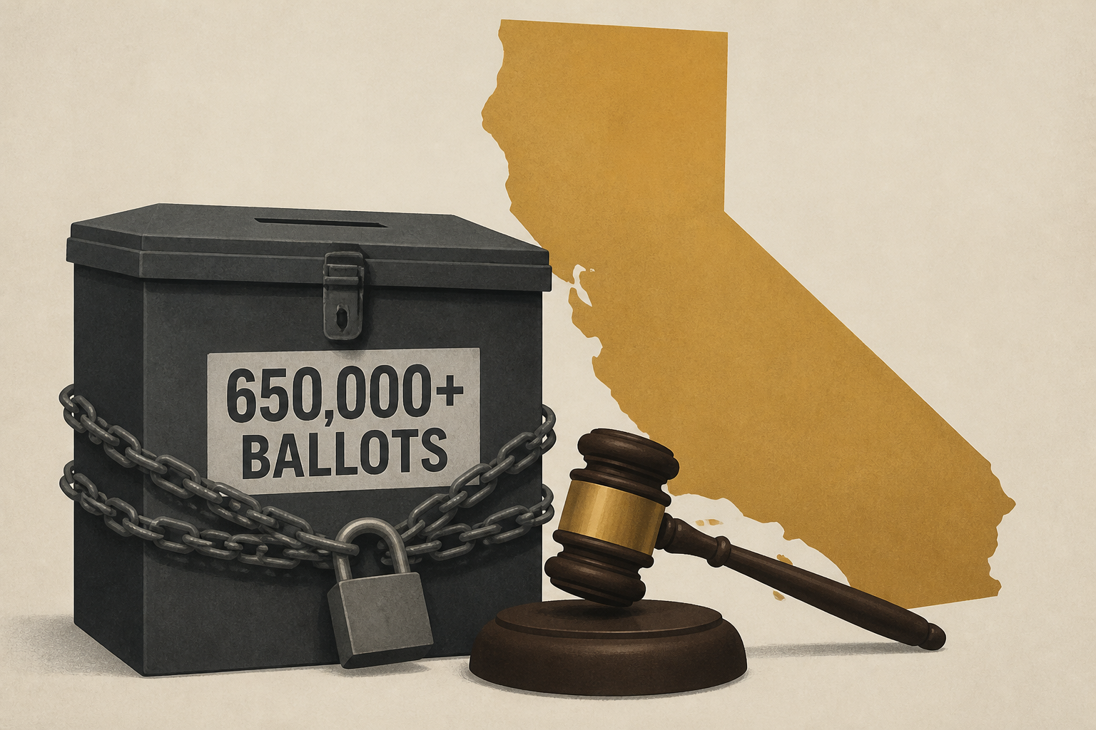 Republican Sheriff Illegally Seized Over 650,000 Ballots, California Supreme Court Rules