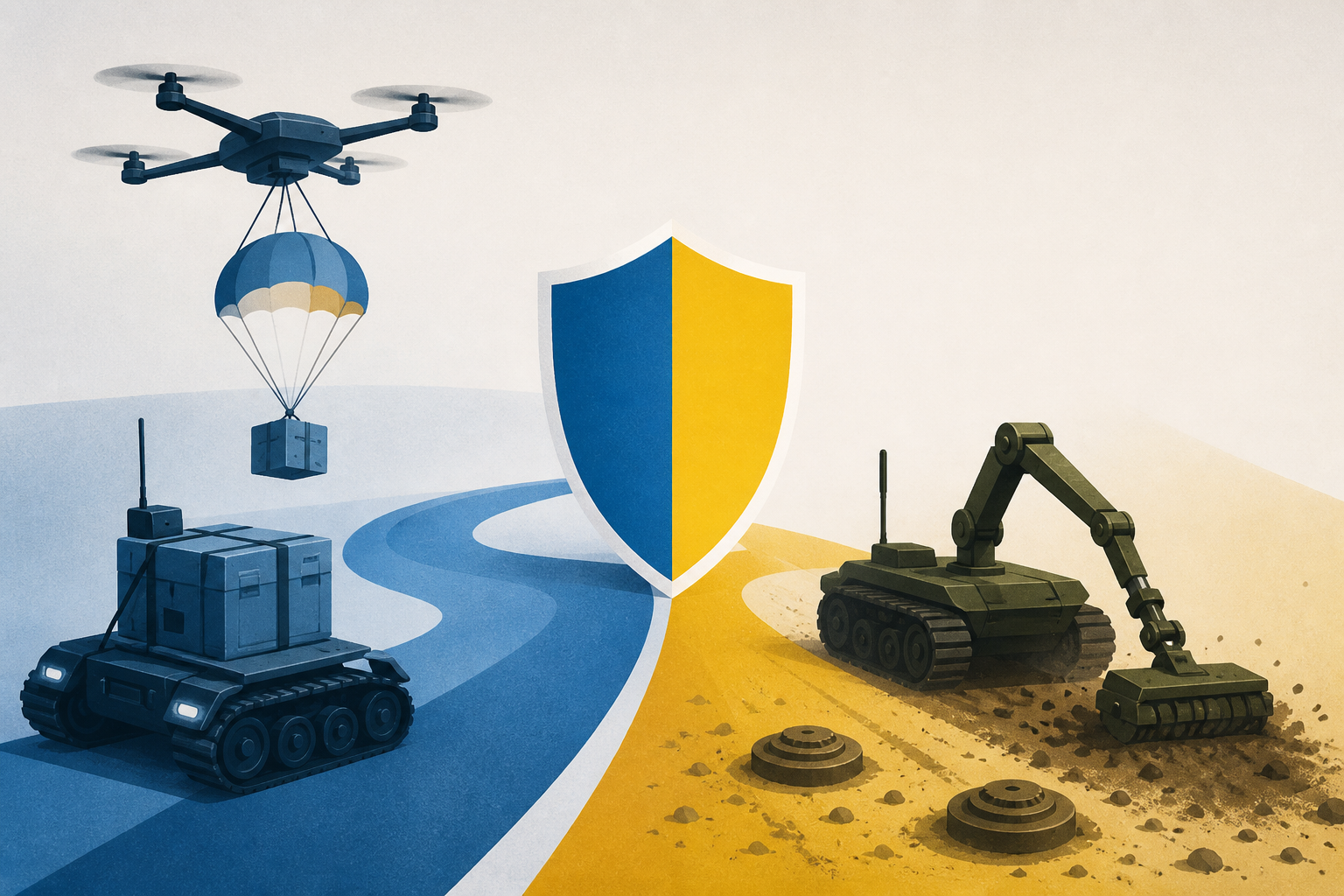 Robots make combat airdrops, clear mines as Ukraine defeats Russian pincer