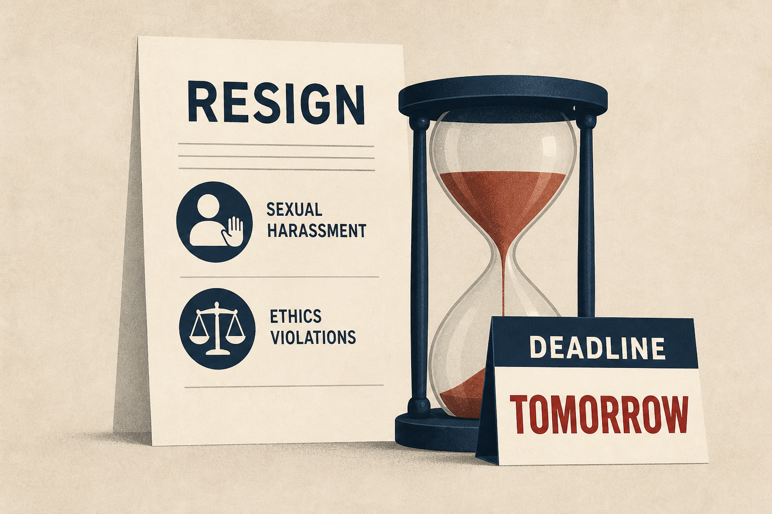 Sherrill gives Caldwell until tomorrow to resign after report substantiates sexual harassment, ethics violations