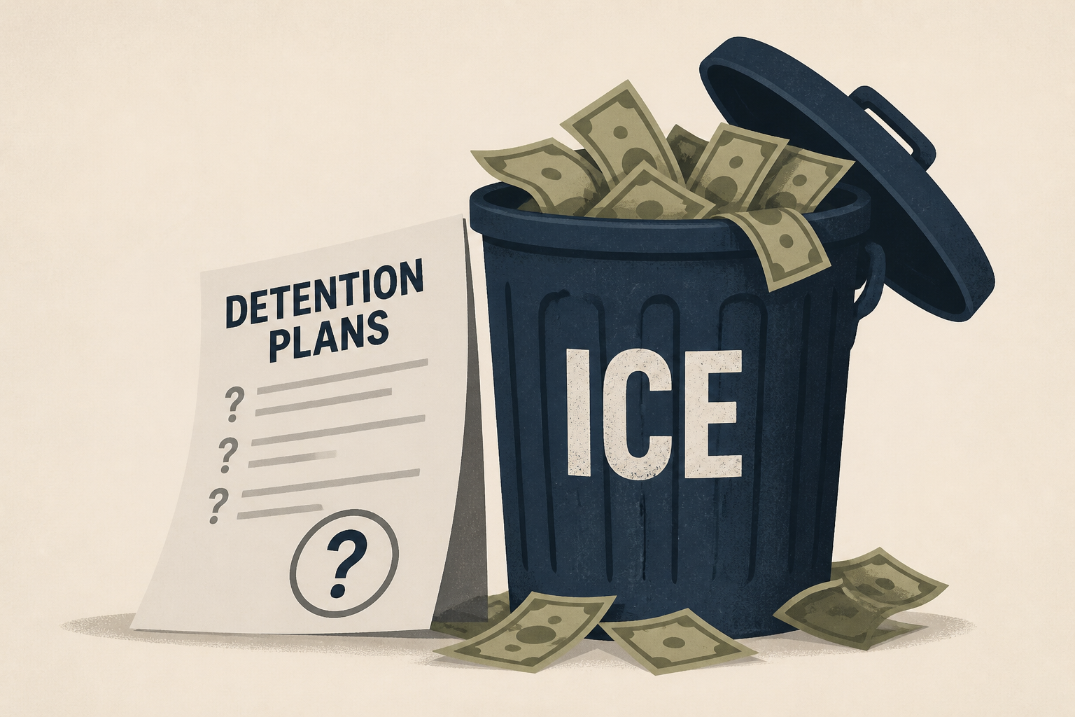 ICE has wasted tens of millions of dollars with 'uninformed' detention plans, GAO finds