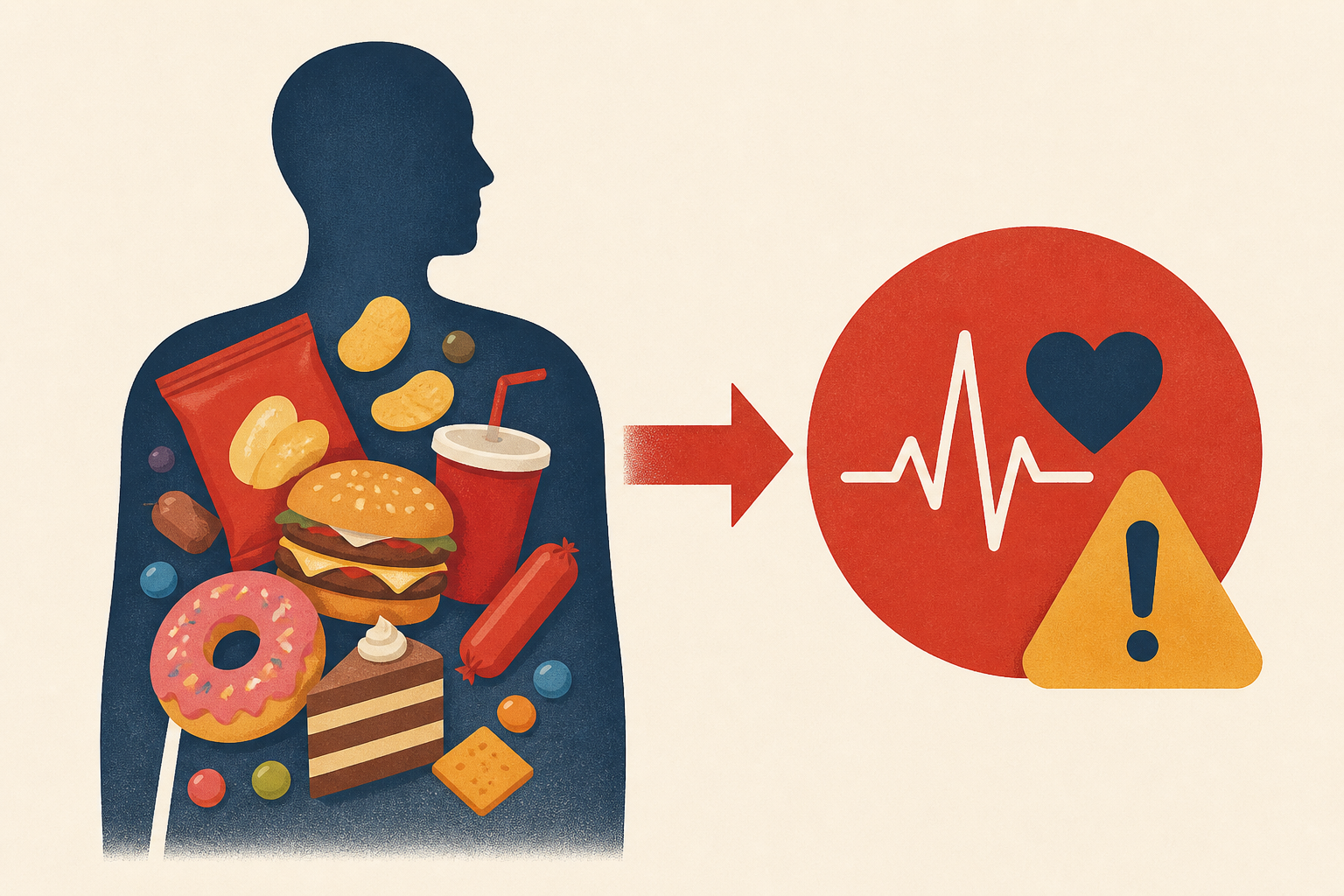 Ultra processed food consumption linked to higher risk of chronic disease