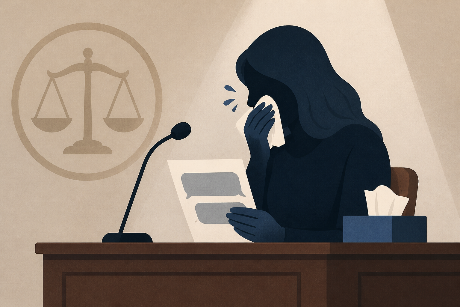 Ex-mistress gets emotional reading texts during testimony in former 'American Idol' contestant's murder trial