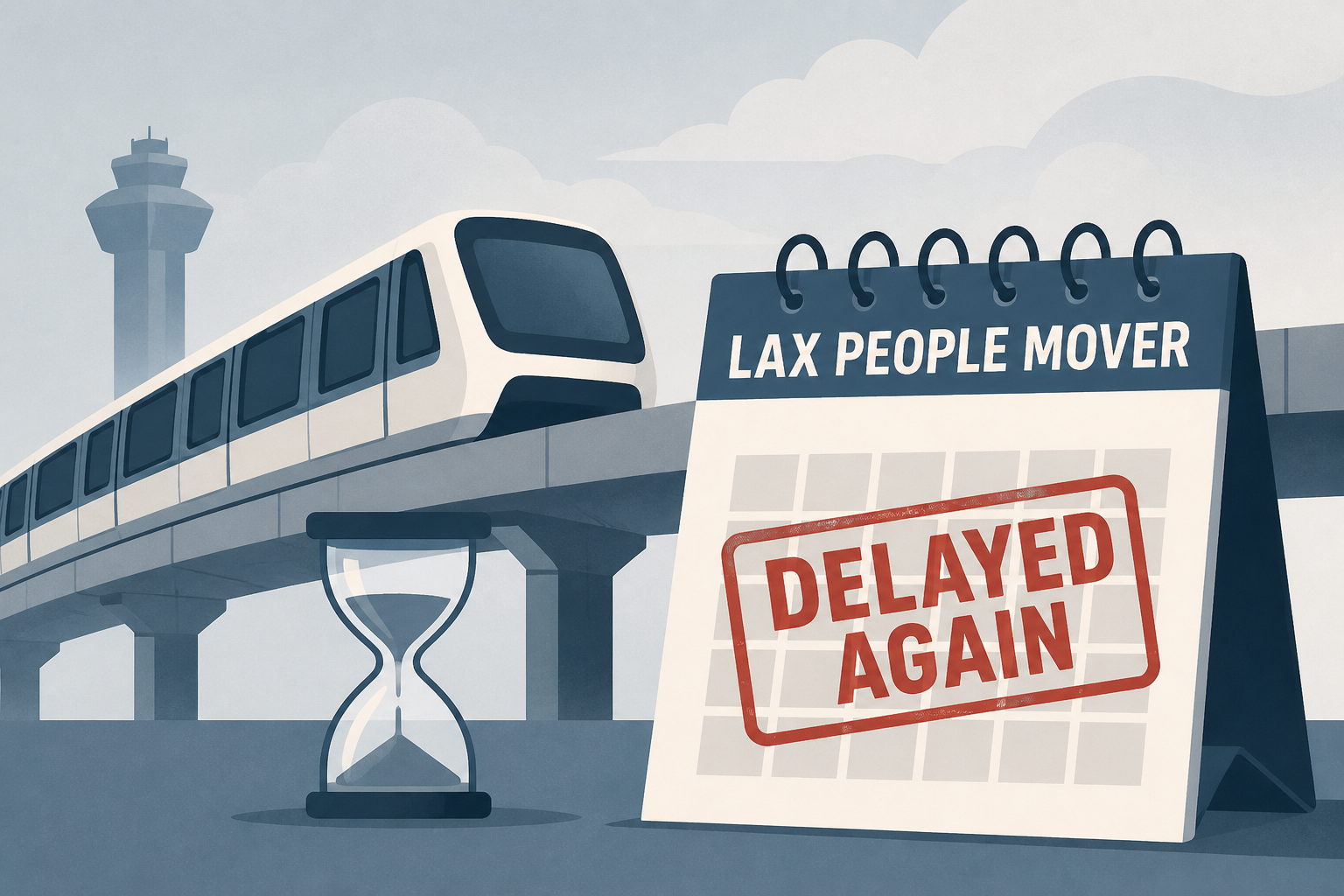 Troubled LAX People Mover delayed again