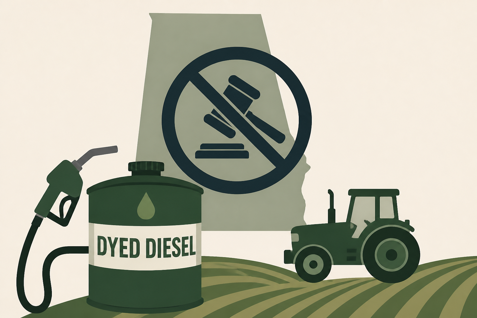Gov. Ivey halts enforcement on dyed diesel fuel to aid Alabama farmers