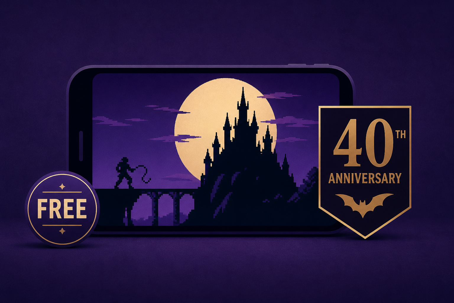 Enjoy 1986's Castlevania for Free on Your Phone for 40th Anniversary